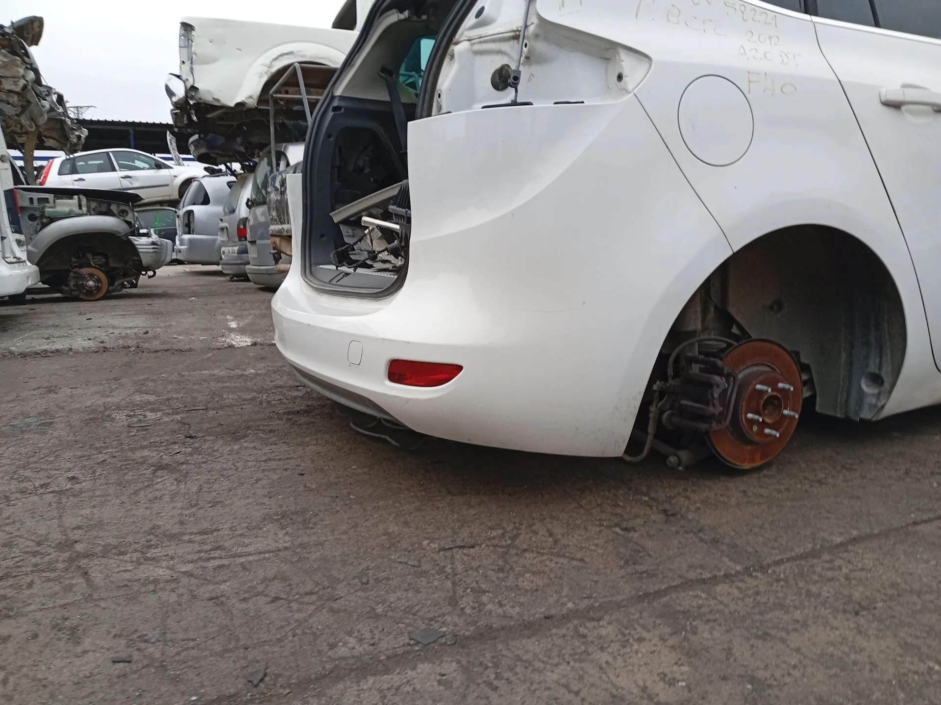 Paragolpes Trasero para Opel Zafira Tourer C Van (P12)