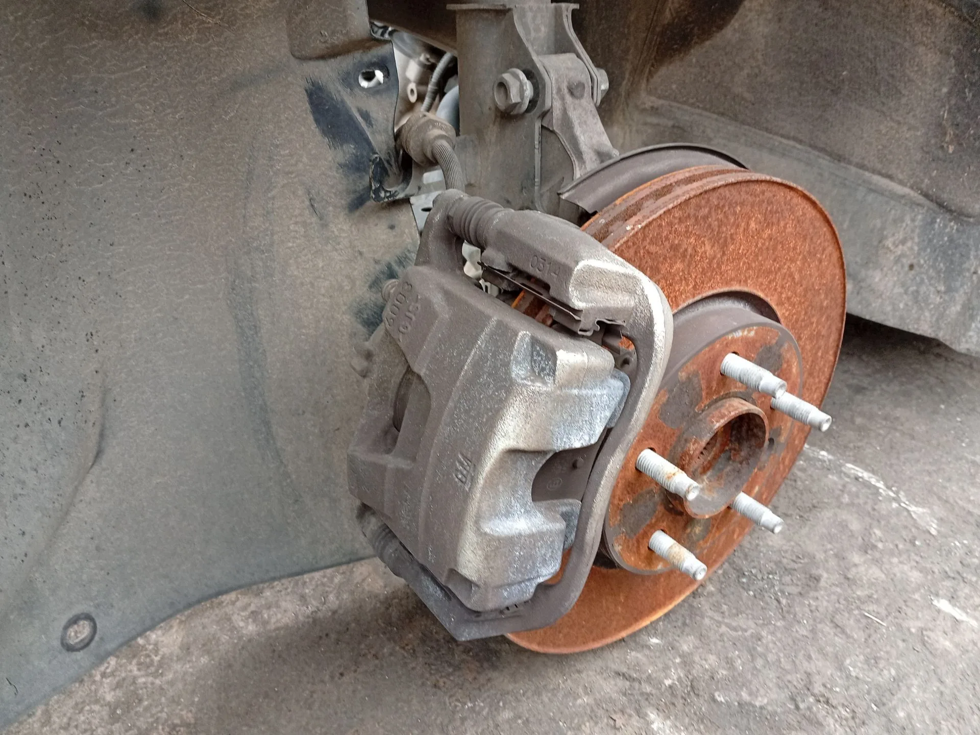 Pinza Freno Delantera Izquierda para Opel Zafira Tourer C Van (P12)