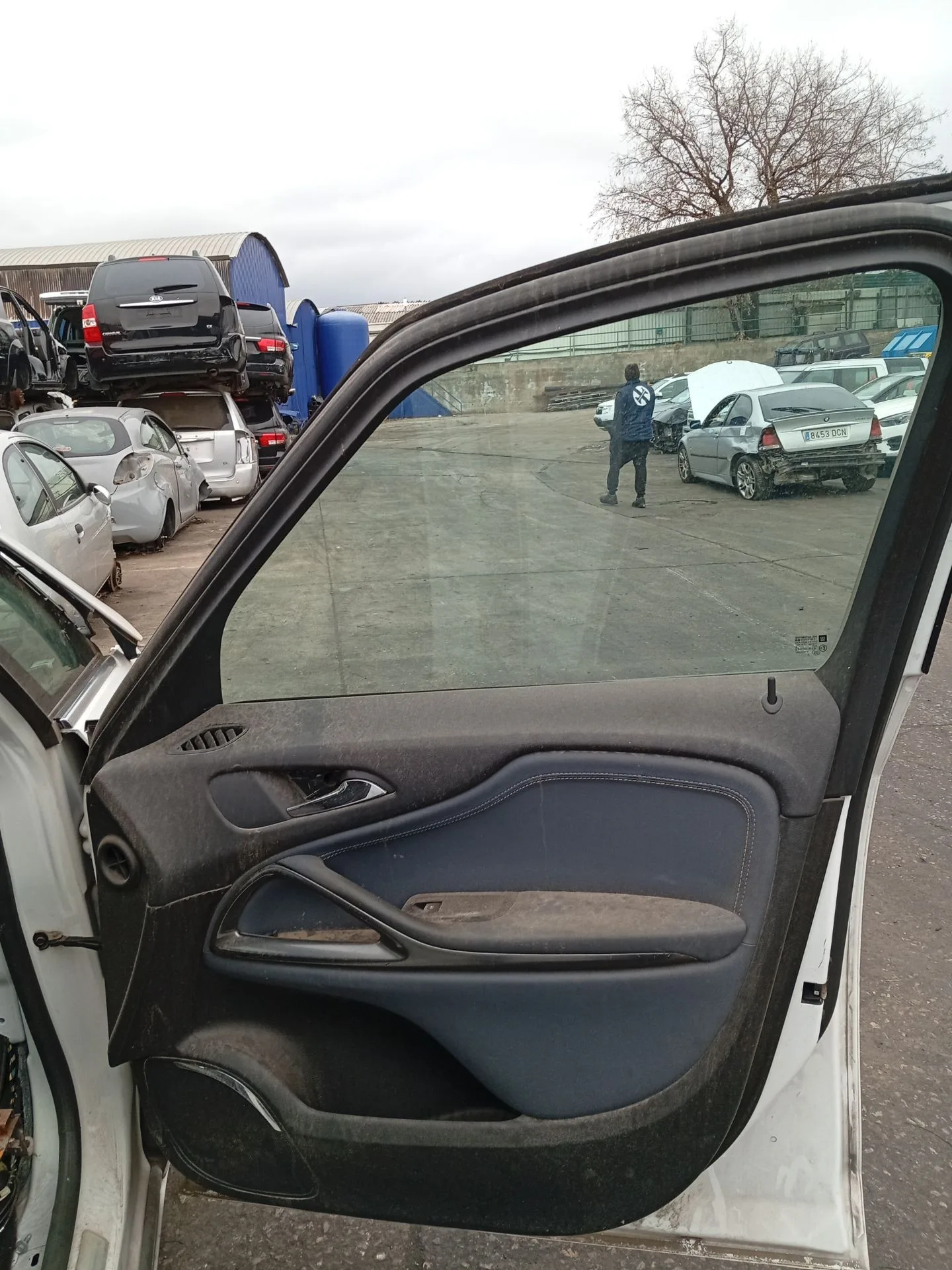 Elevalunas Delantero Derecho para Opel Zafira Tourer C Van (P12)