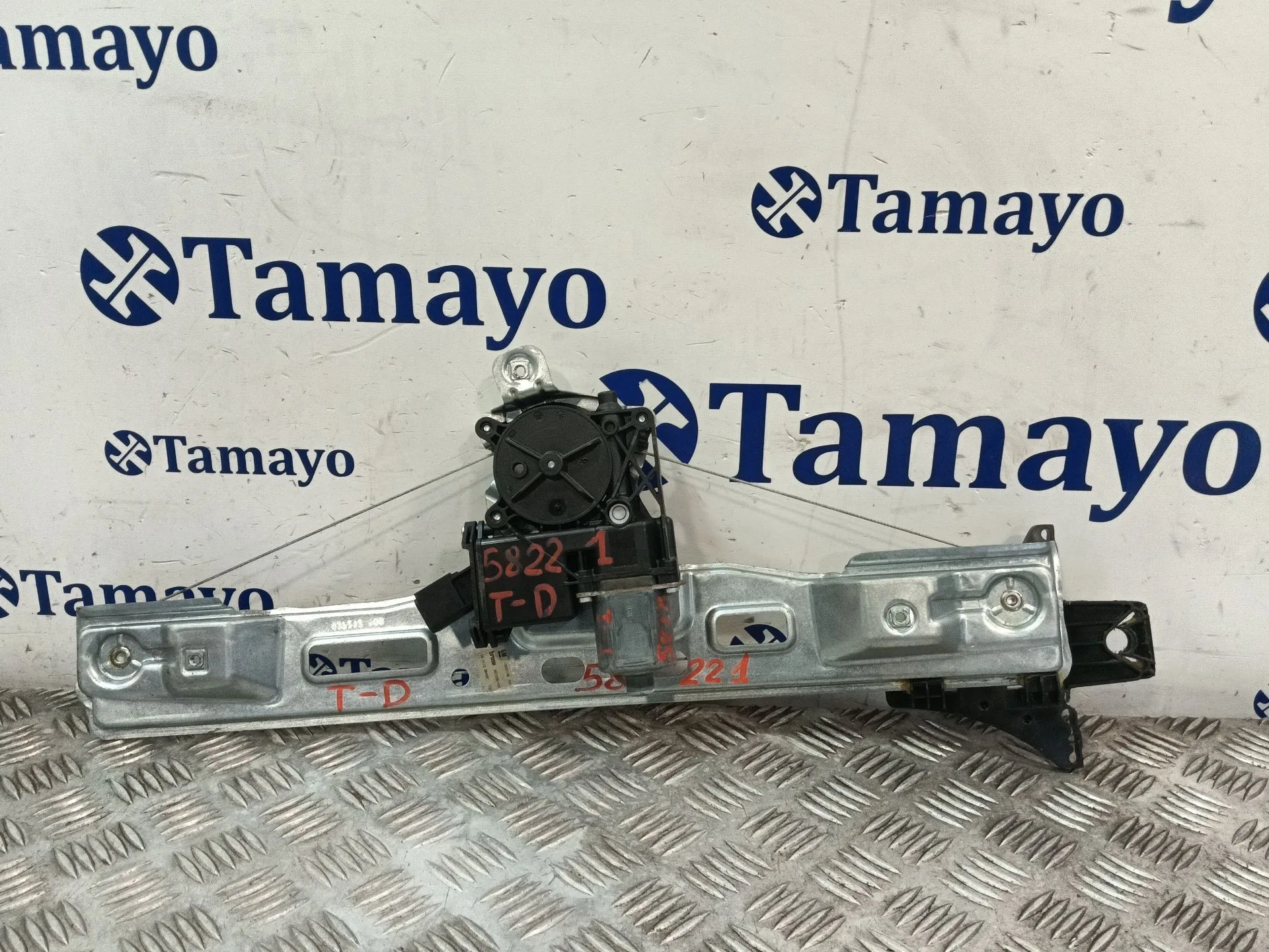 Elevalunas Trasero Derecho para Opel Zafira Tourer C Van (P12)