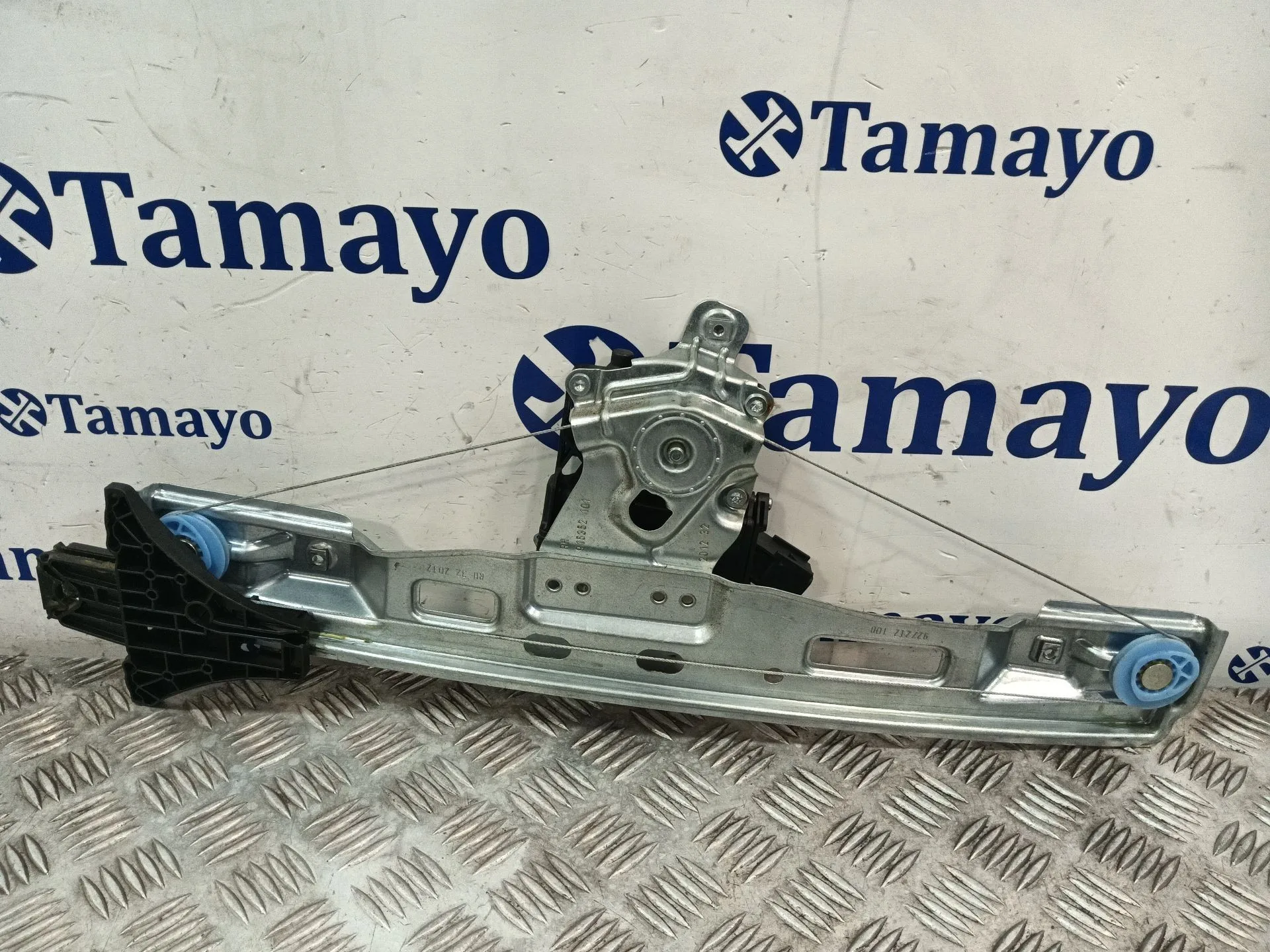 Elevalunas Trasero Derecho para Opel Zafira Tourer C Van (P12)