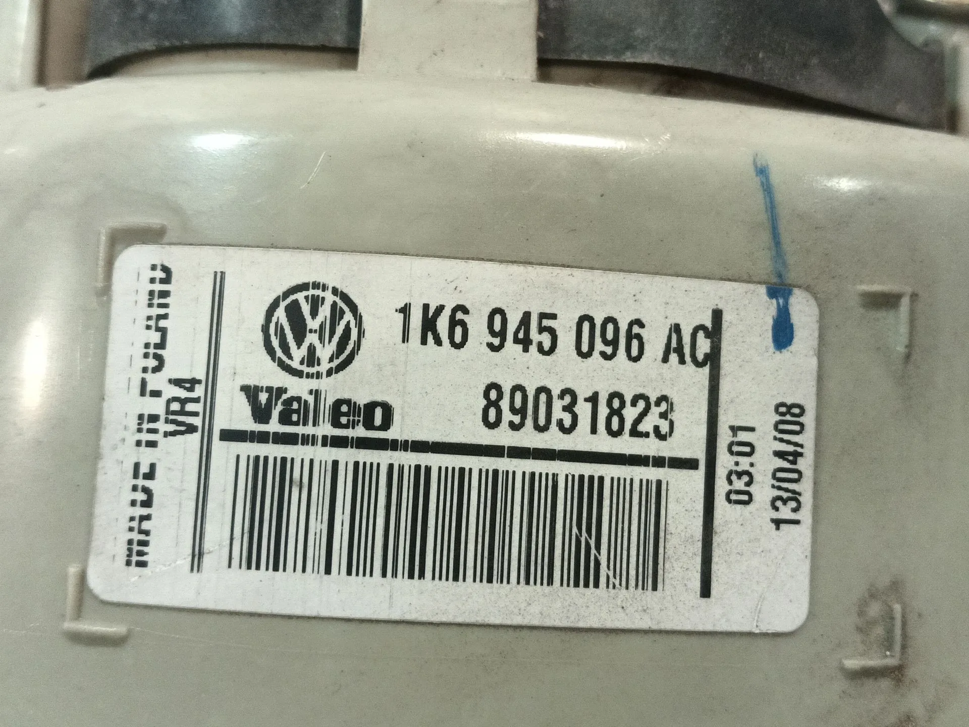 Piloto Trasero Derecho para Volkswagen Golf V (1K1)