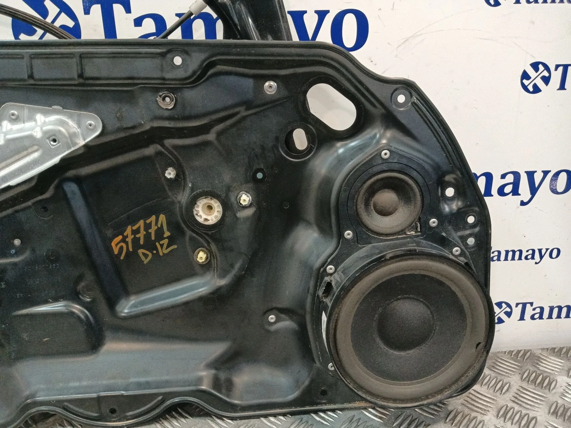 Elevalunas Delantero Izquierdo para Volkswagen Passat Berlina (3C2)