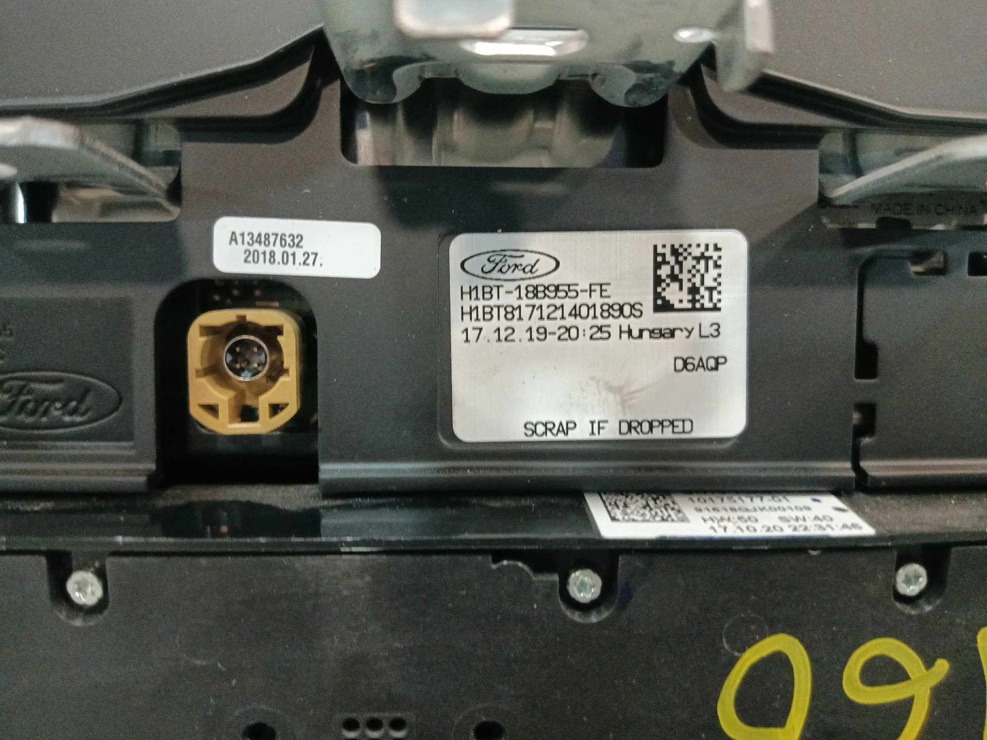 Pantalla / Mando Multifuncion para Ford Ecosport