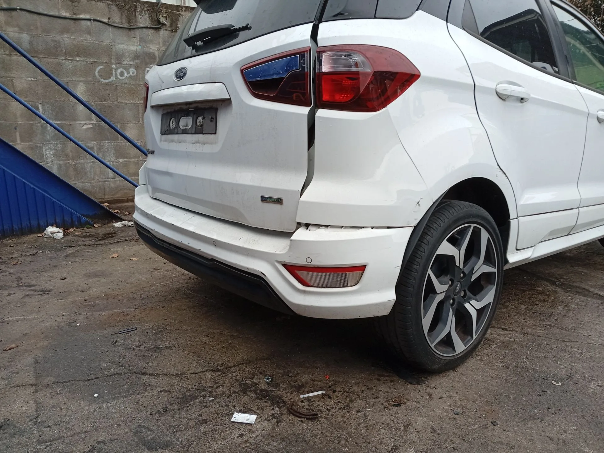 Paragolpes Trasero para Ford Ecosport