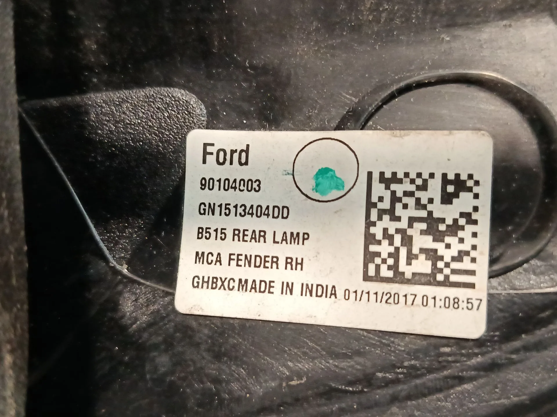 Piloto Trasero Derecho para Ford Ecosport