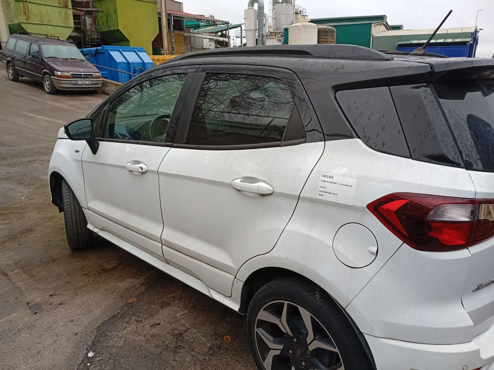 Puerta Trasera Izquierda para Ford Ecosport
