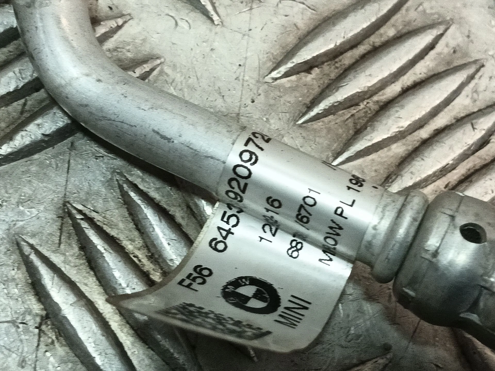 Tubos Aire Acondicionado para Bmw Mini (F56)