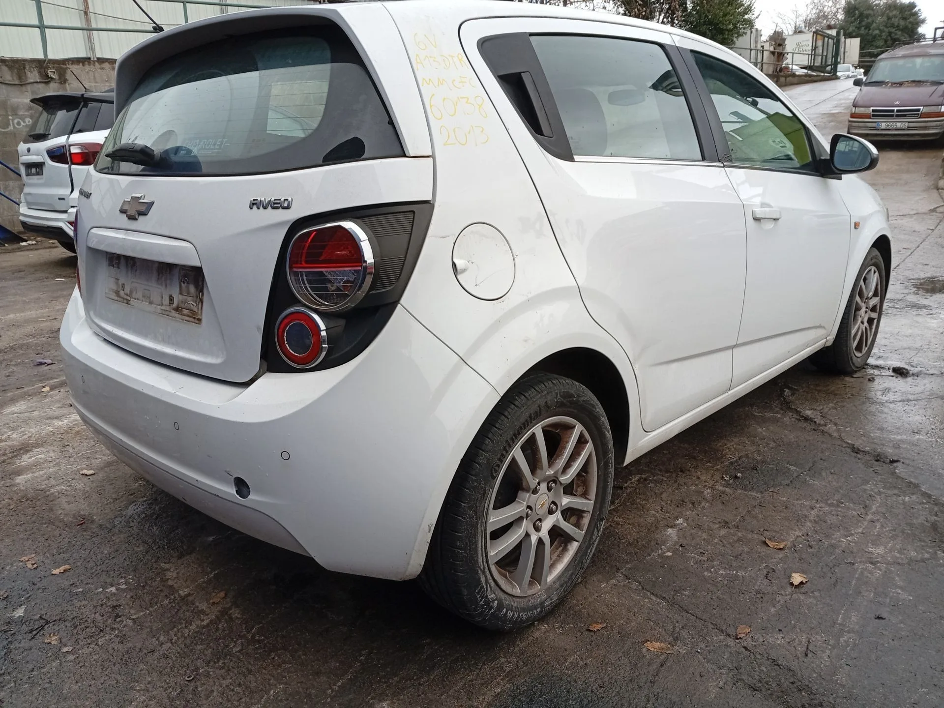 Amortiguador Trasero Derecho para Chevrolet Aveo Hatchback (T300)