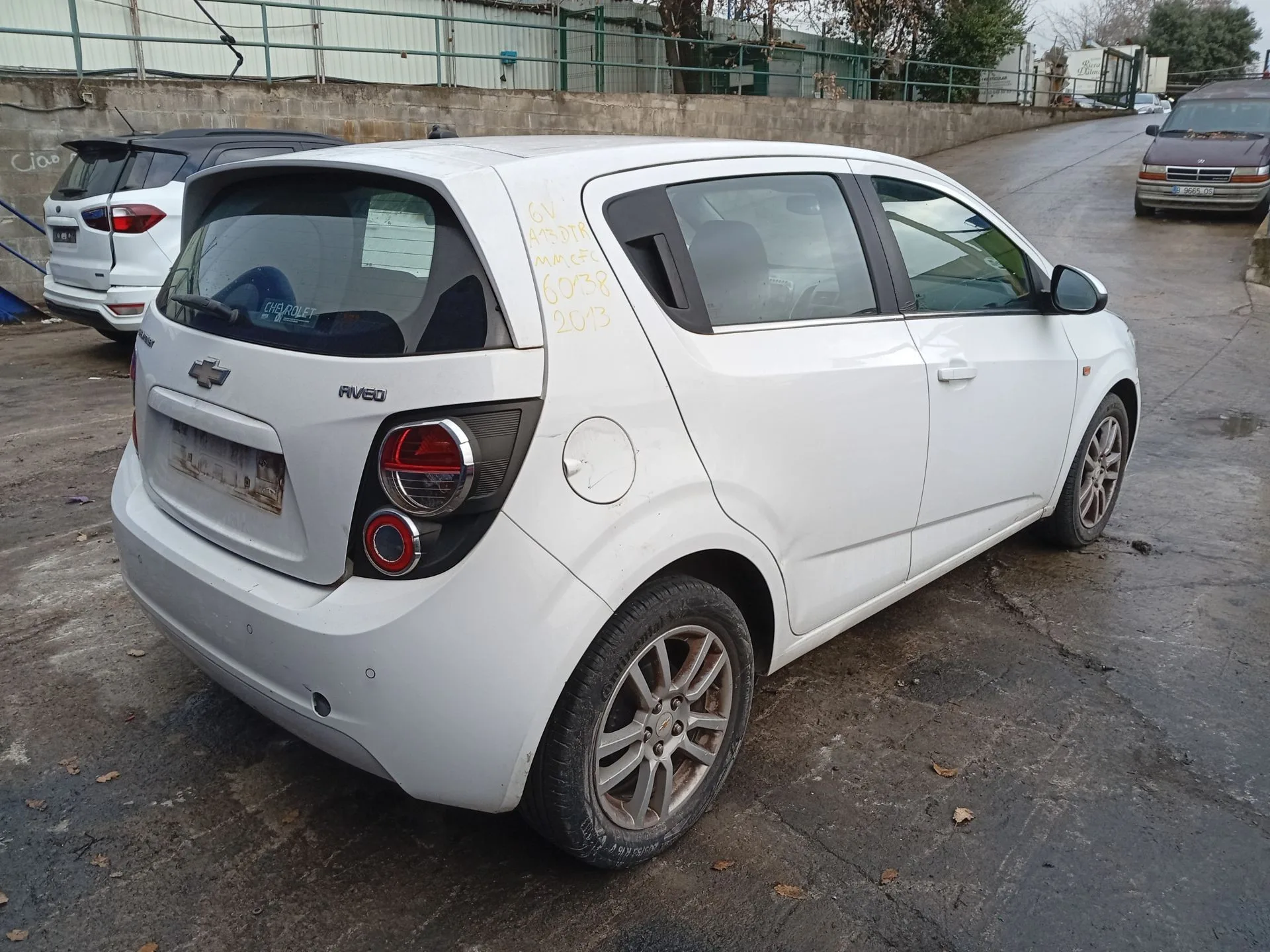 Barra Estabilizadora Trasera para Chevrolet Aveo Hatchback (T300)