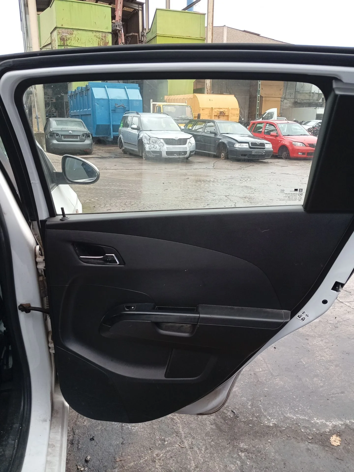 Elevalunas Trasero Derecho para Chevrolet Aveo Hatchback (T300)