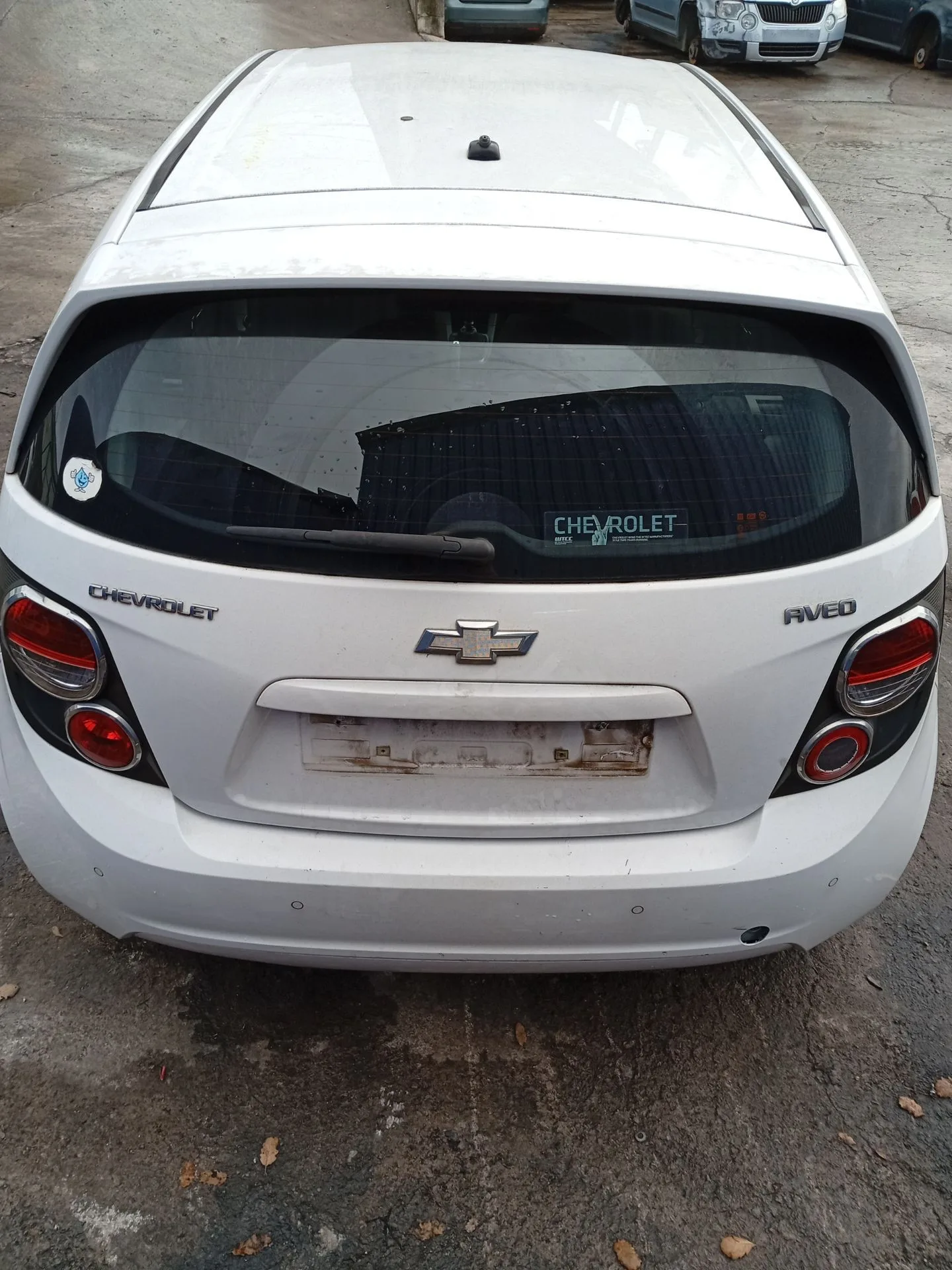 Porton Trasero para Chevrolet Aveo Hatchback (T300)