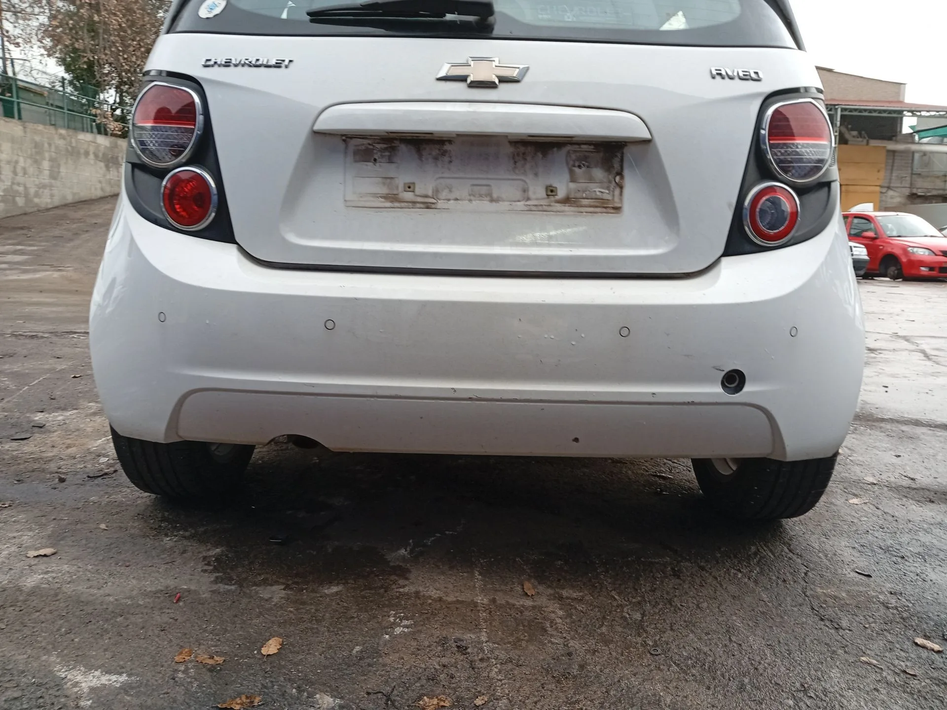 Refuerzo Paragolpes Trasero para Chevrolet Aveo Hatchback (T300)