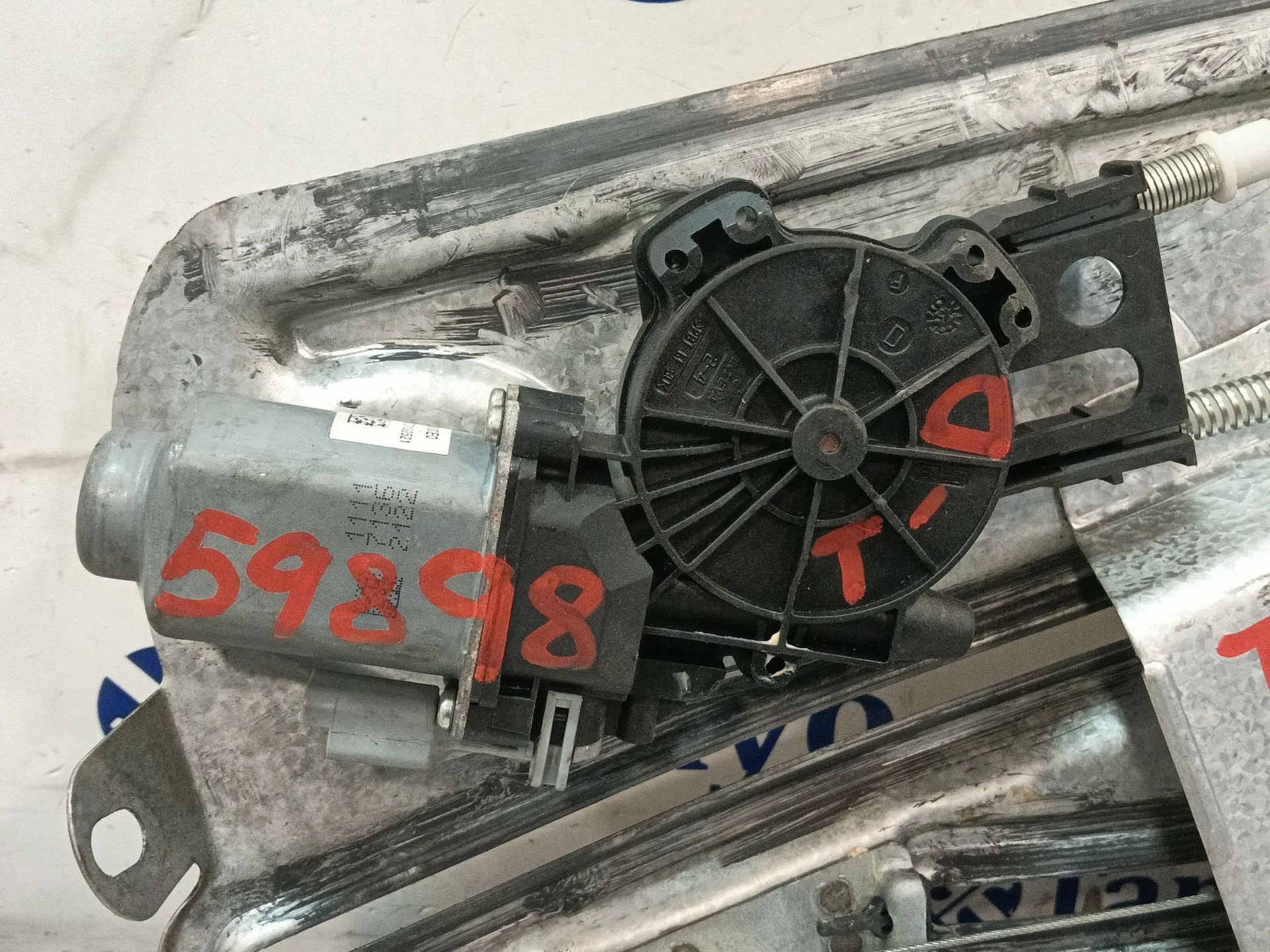 Elevalunas Trasero Derecho para Peugeot 307 Cc (3B)