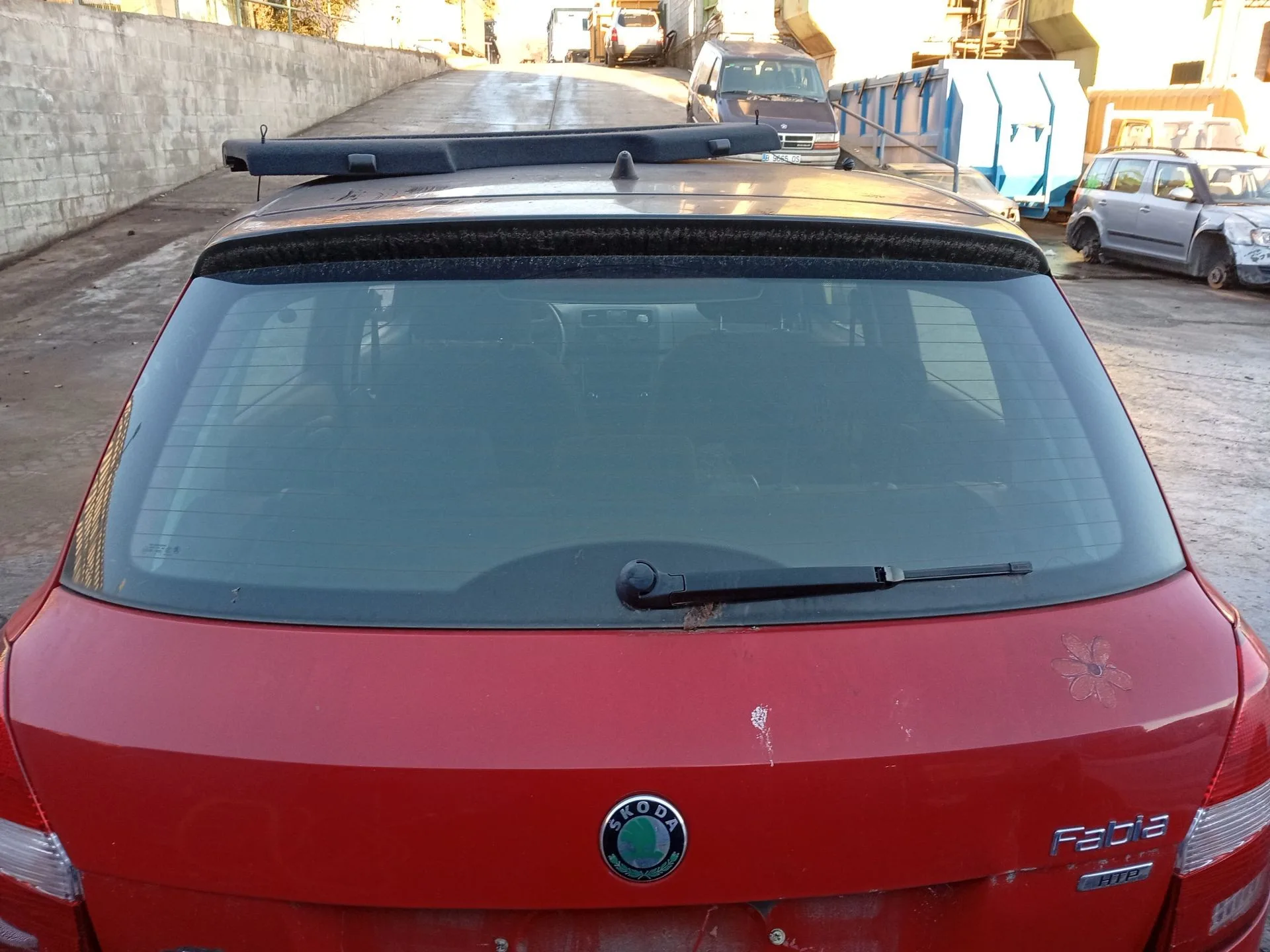 Brazo Limpia Trasero para Skoda Fabia Ii (542)