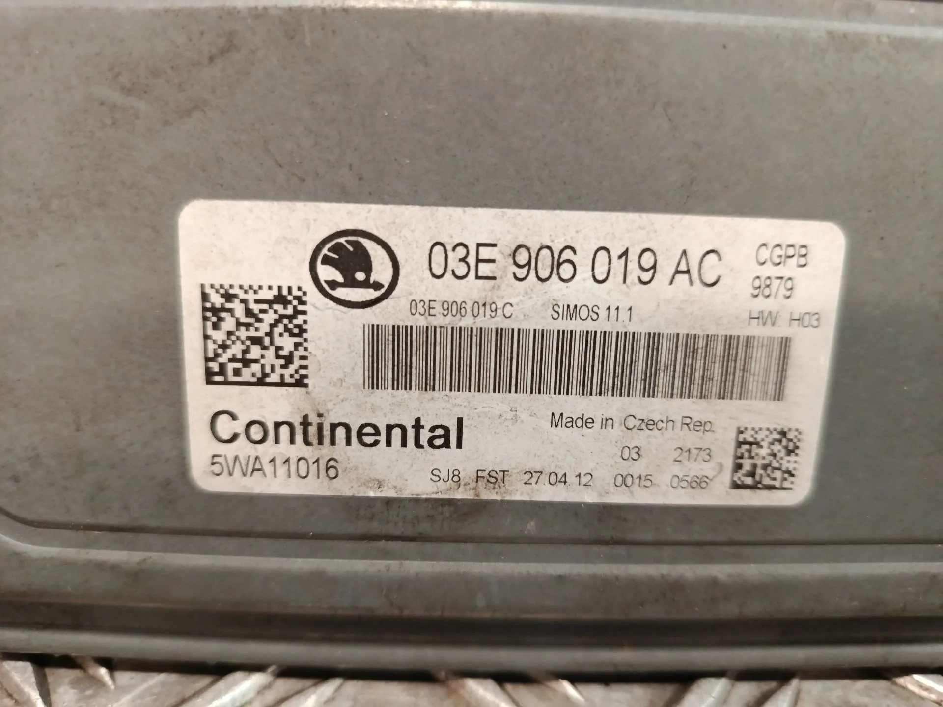 Centralita Motor Uce para Skoda Fabia Ii (542)