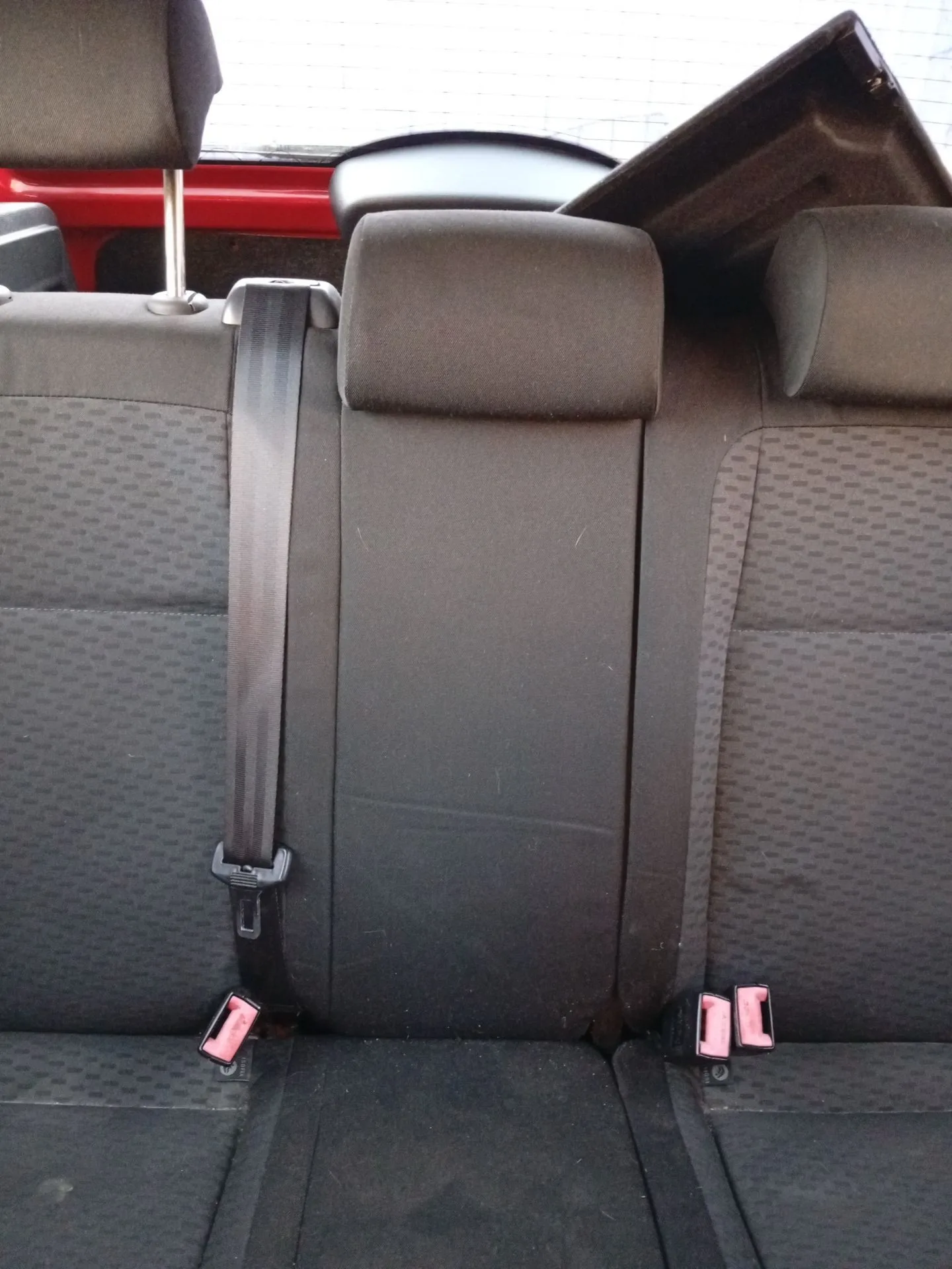 Cinturon Seguridad Trasero Central para Skoda Fabia Ii (542)