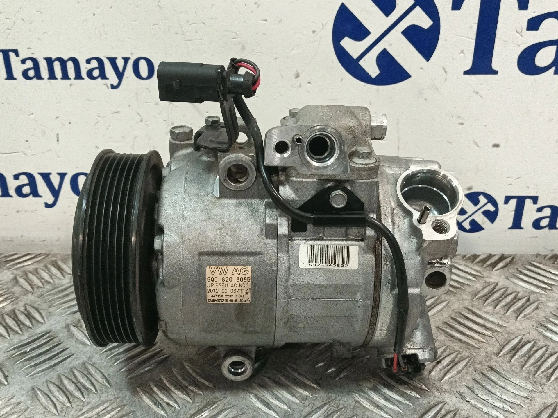 Compresor Aire Acondicionado para Skoda Fabia Ii (542)