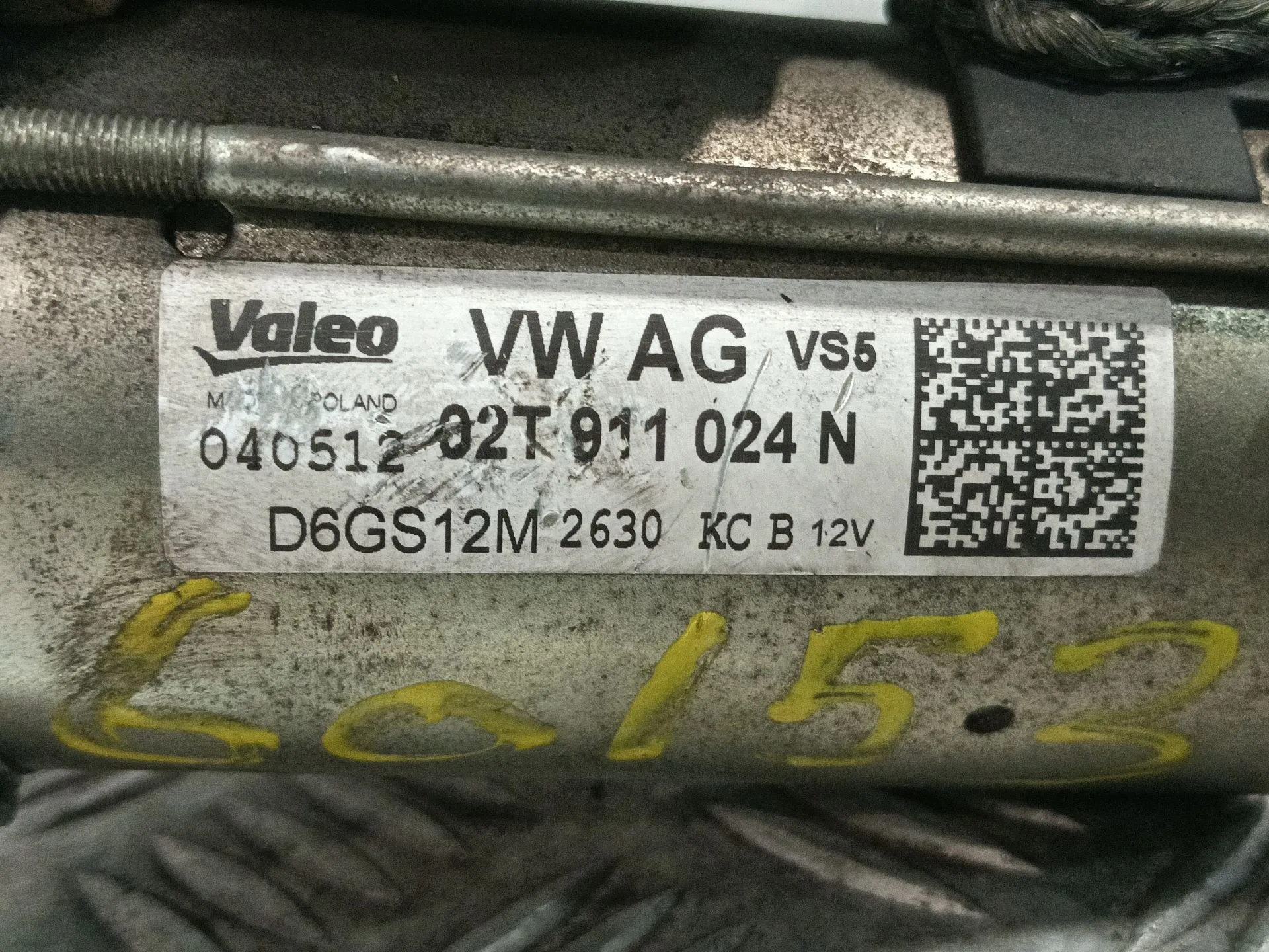 Motor Arranque para Skoda Fabia Ii (542)