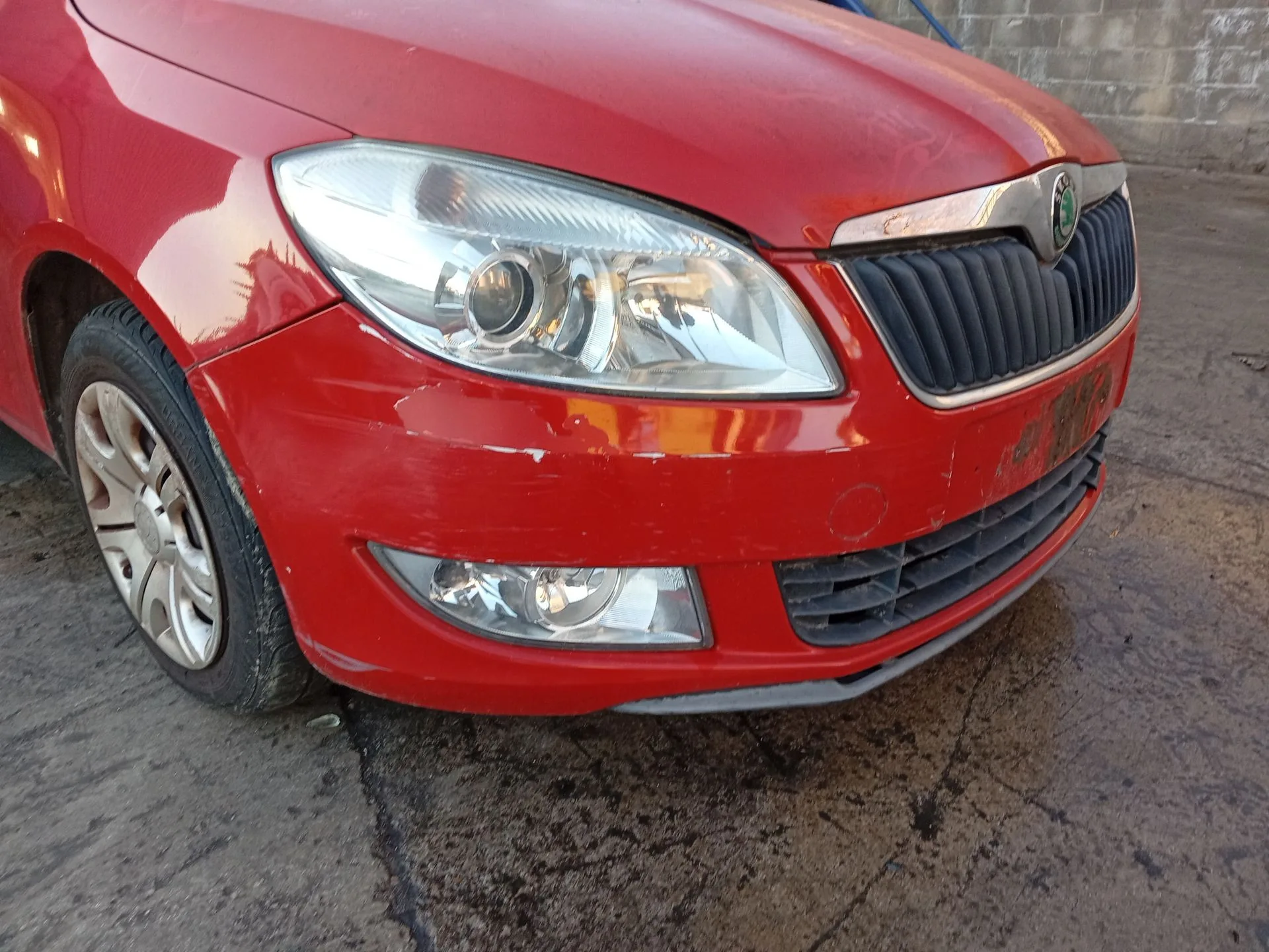 Paragolpes Delantero para Skoda Fabia Ii (542)
