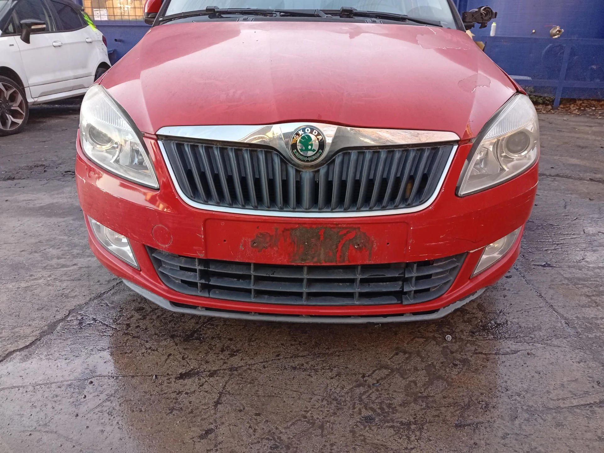 Paragolpes Delantero para Skoda Fabia Ii (542)