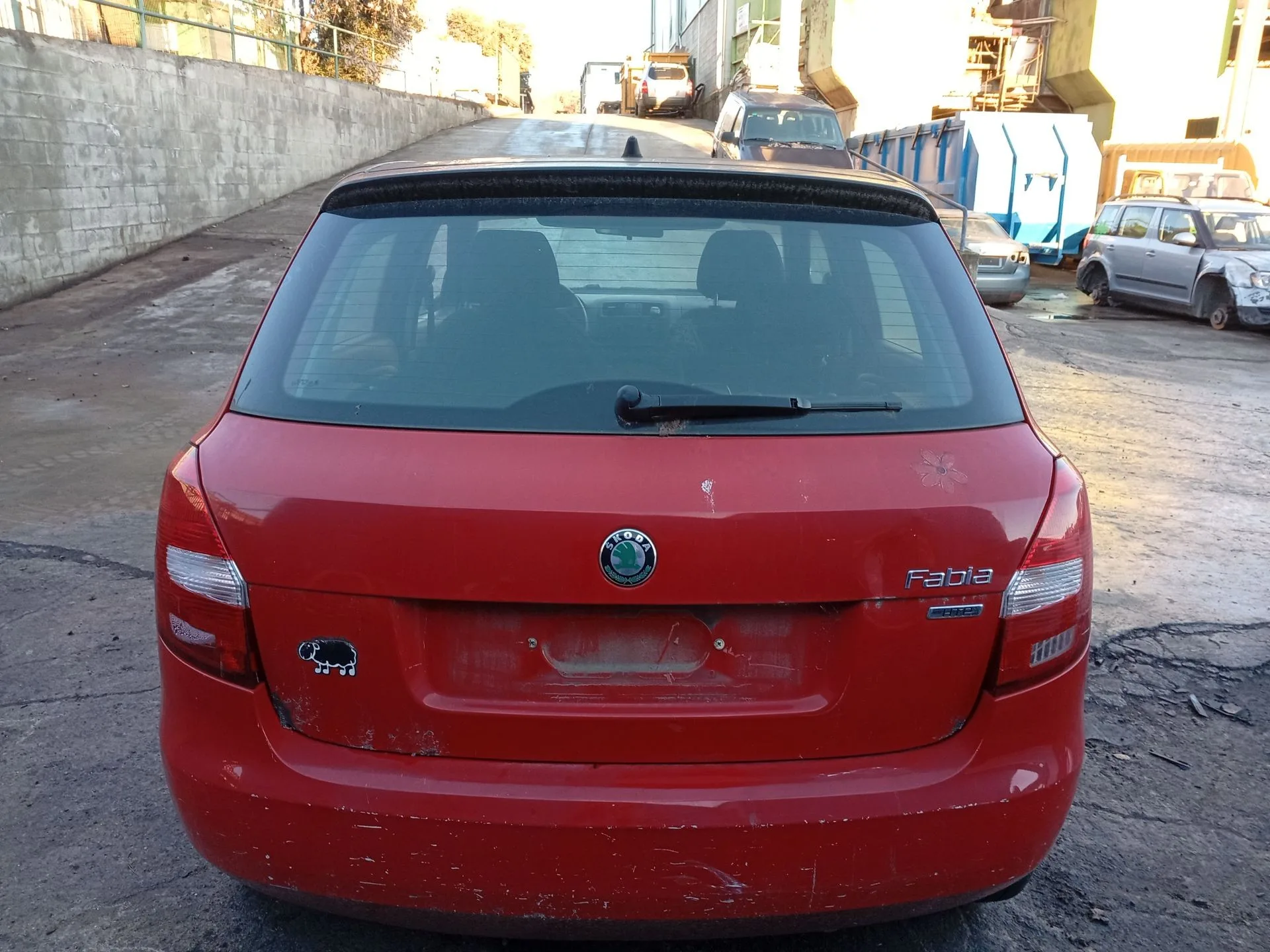 Porton Trasero para Skoda Fabia Ii (542)