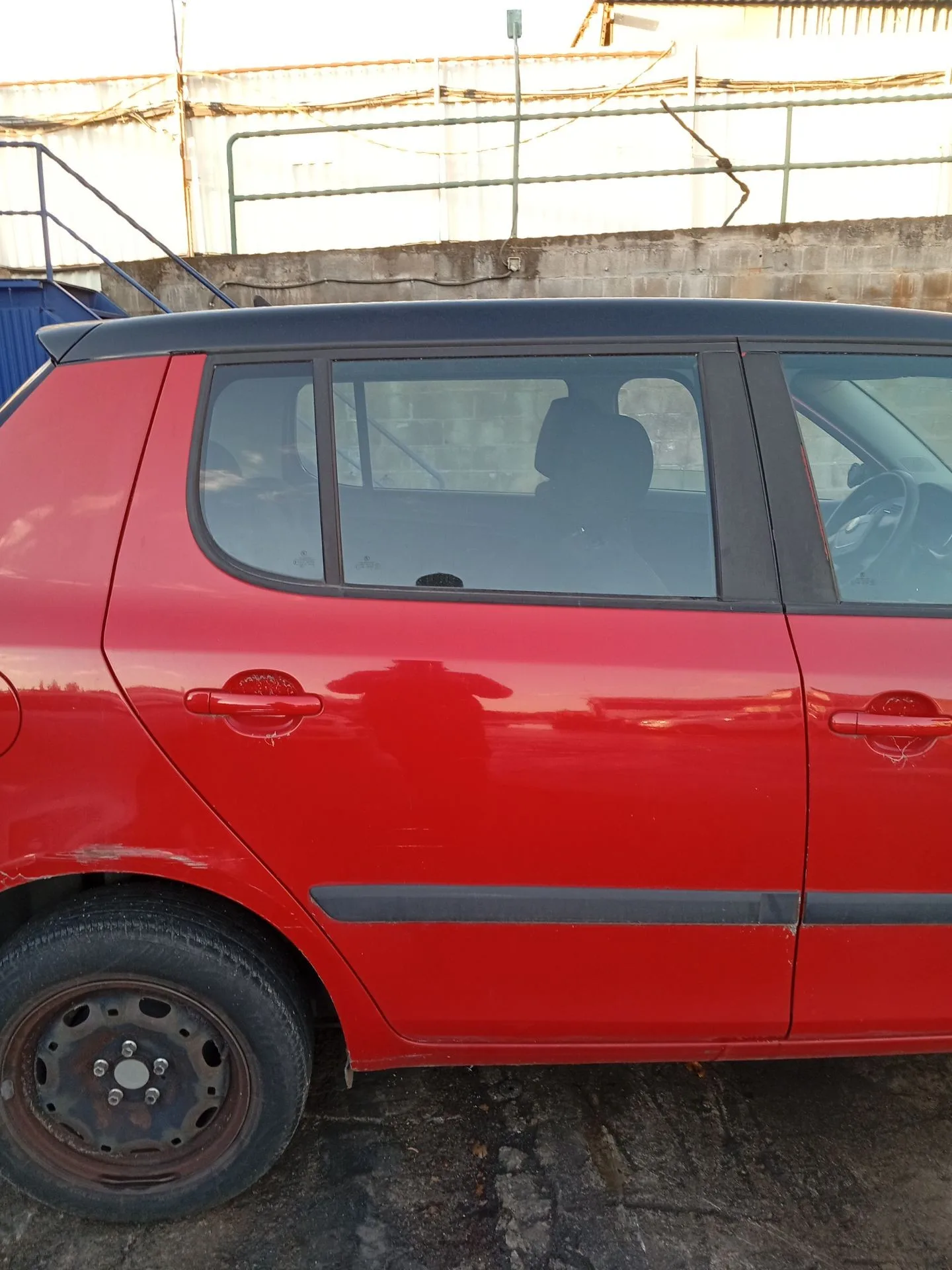 Puerta Trasera Derecha para Skoda Fabia Ii (542)