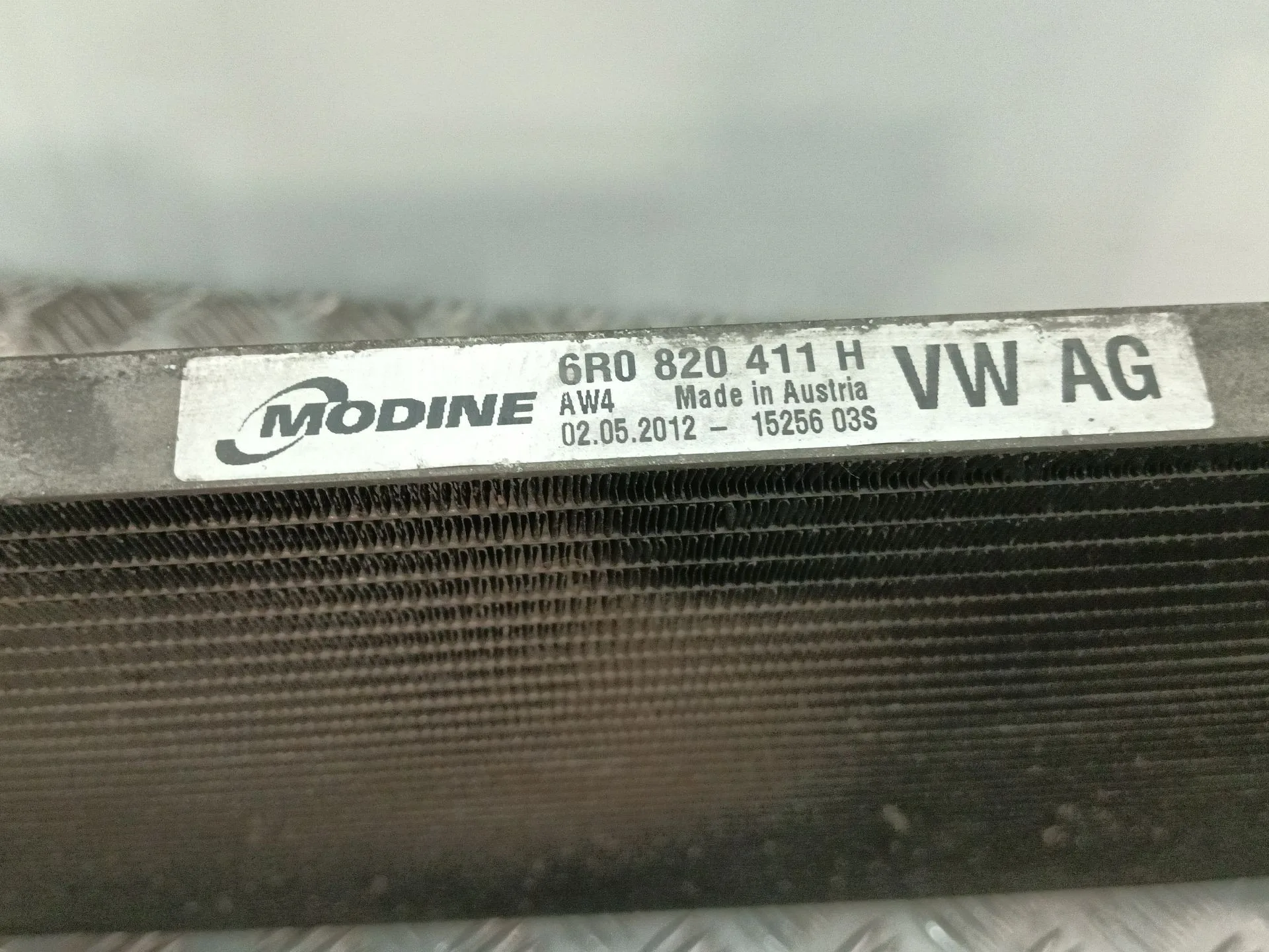 Condensador Aire Acondicionado para Skoda Fabia Ii (542)