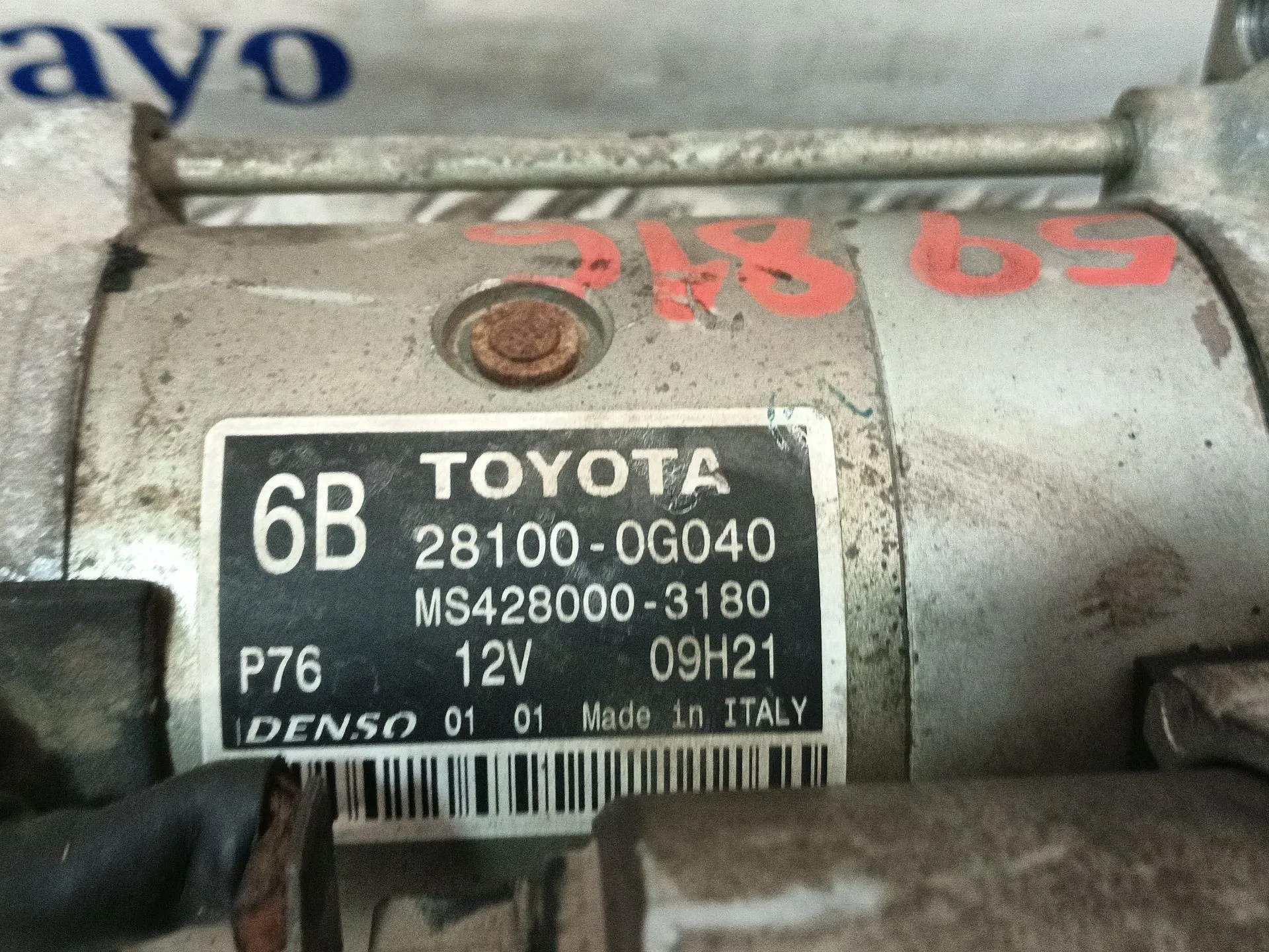 Motor Arranque para Toyota Corolla Verso (Zer_, Zze12_, R1_)