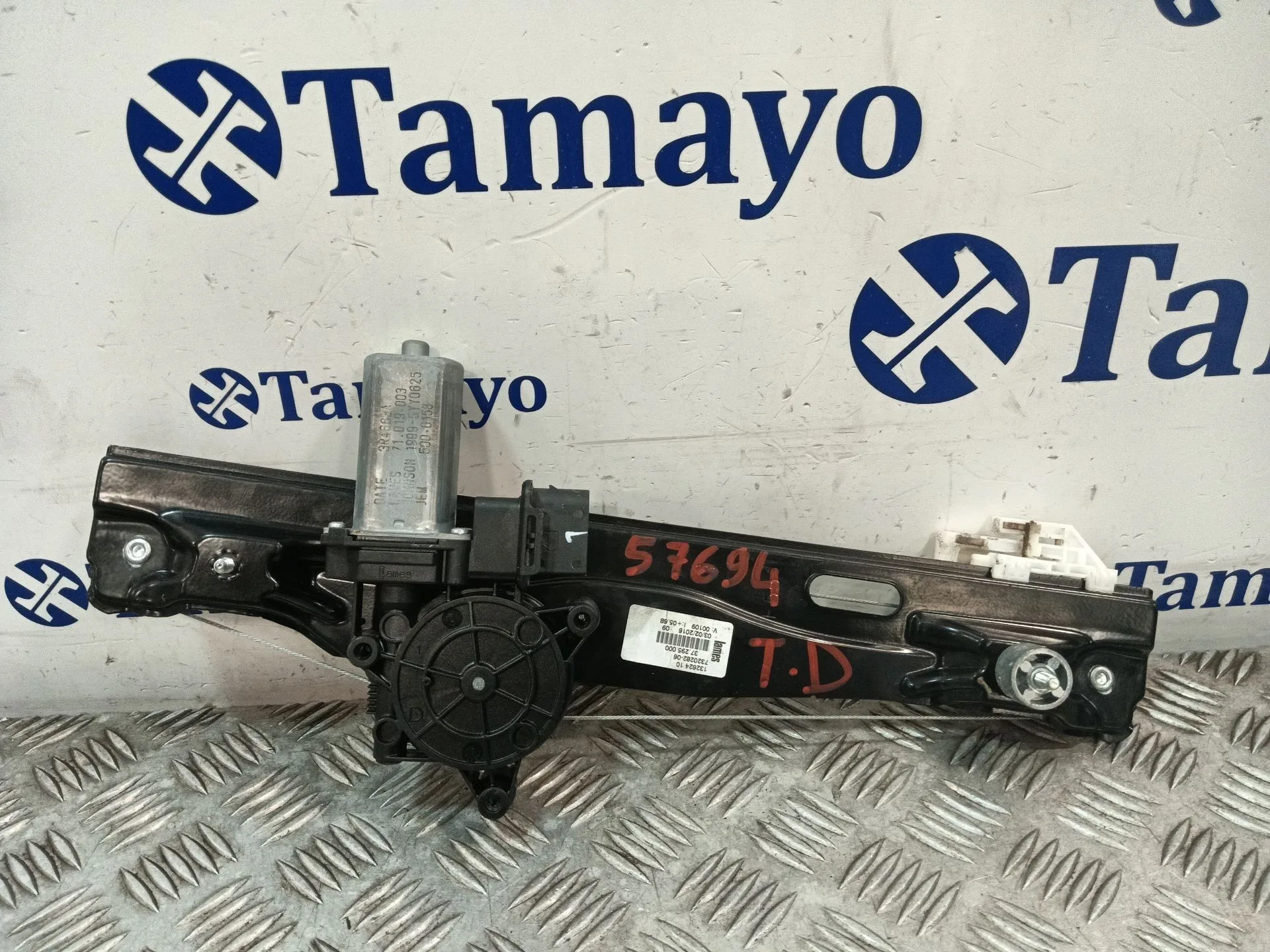 Elevalunas Trasero Derecho para Bmw Mini (F56)