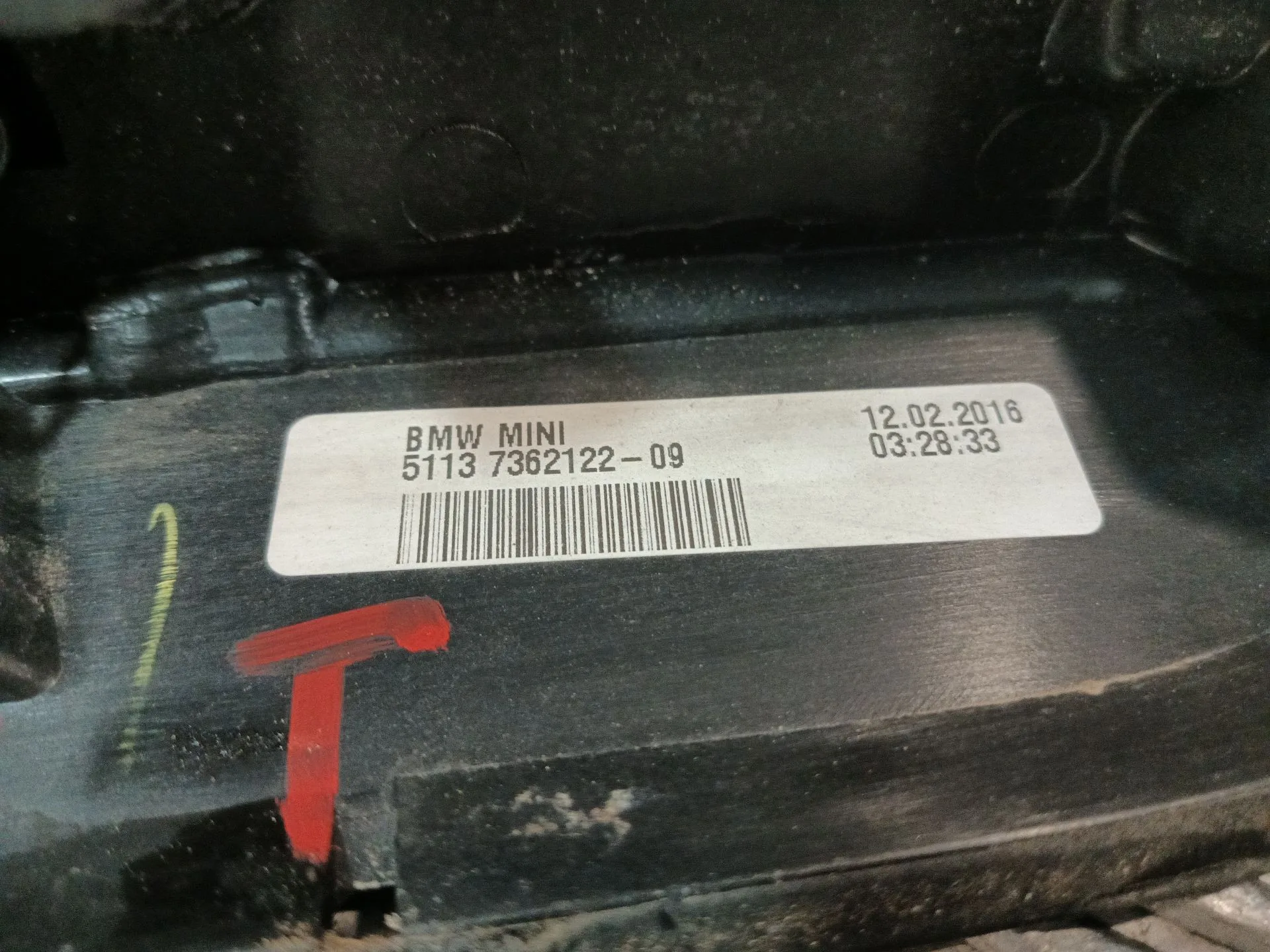 Maneta Exterior Porton para Bmw Mini (F56)