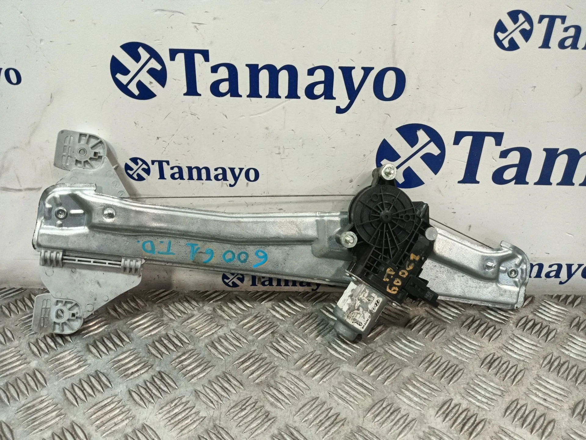 Elevalunas Trasero Derecho para Hyundai Tucson (Nx4E, Nx4A)