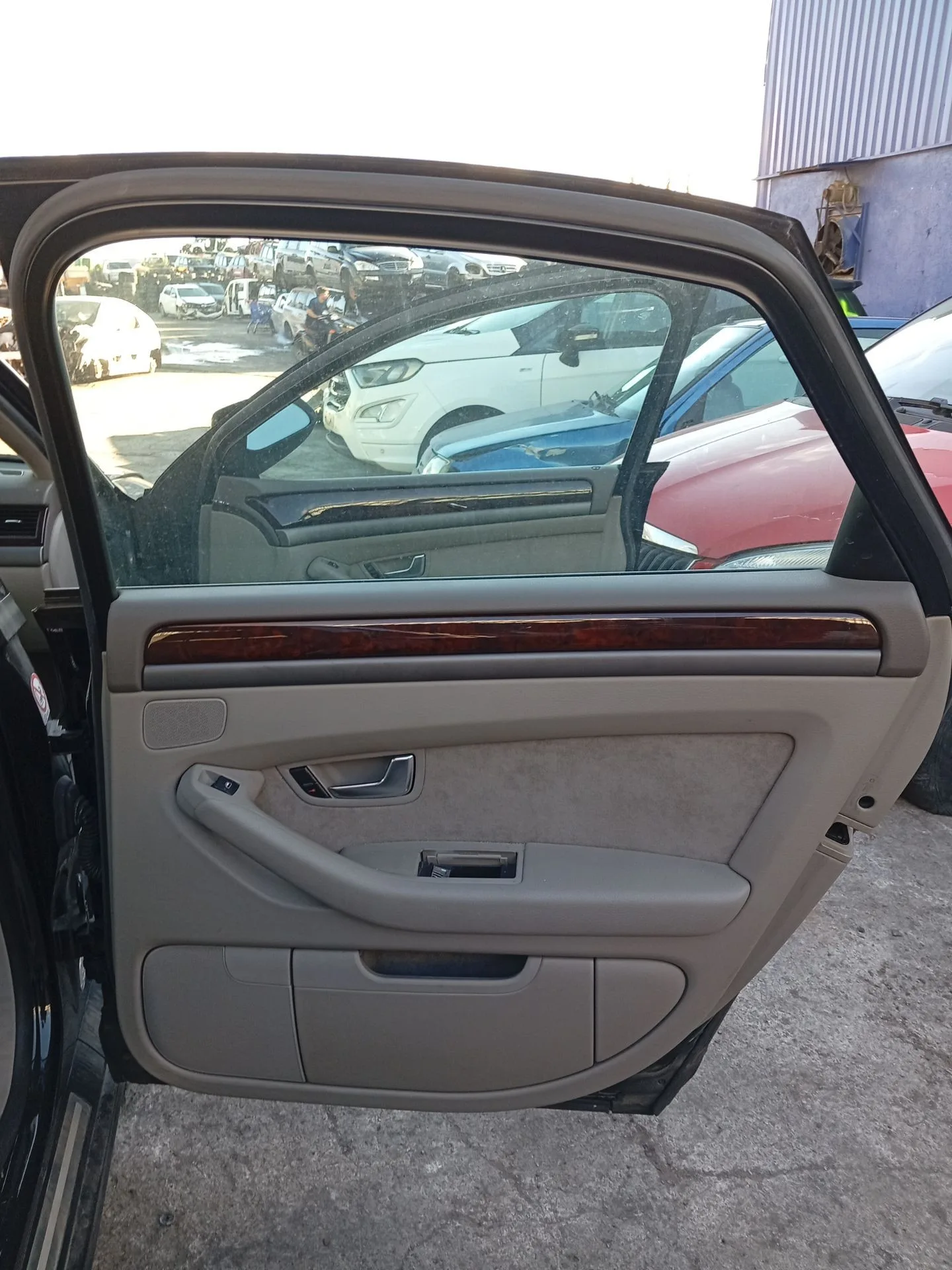 Elevalunas Trasero Derecho para Audi A8 D3 (4E2, 4E8)