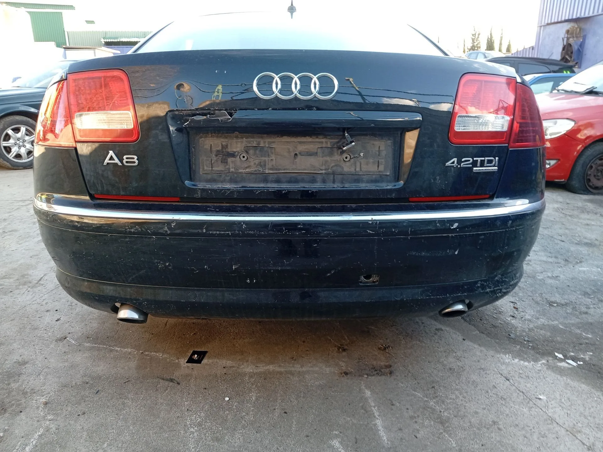 Paragolpes Trasero para Audi A8 D3 (4E2, 4E8)