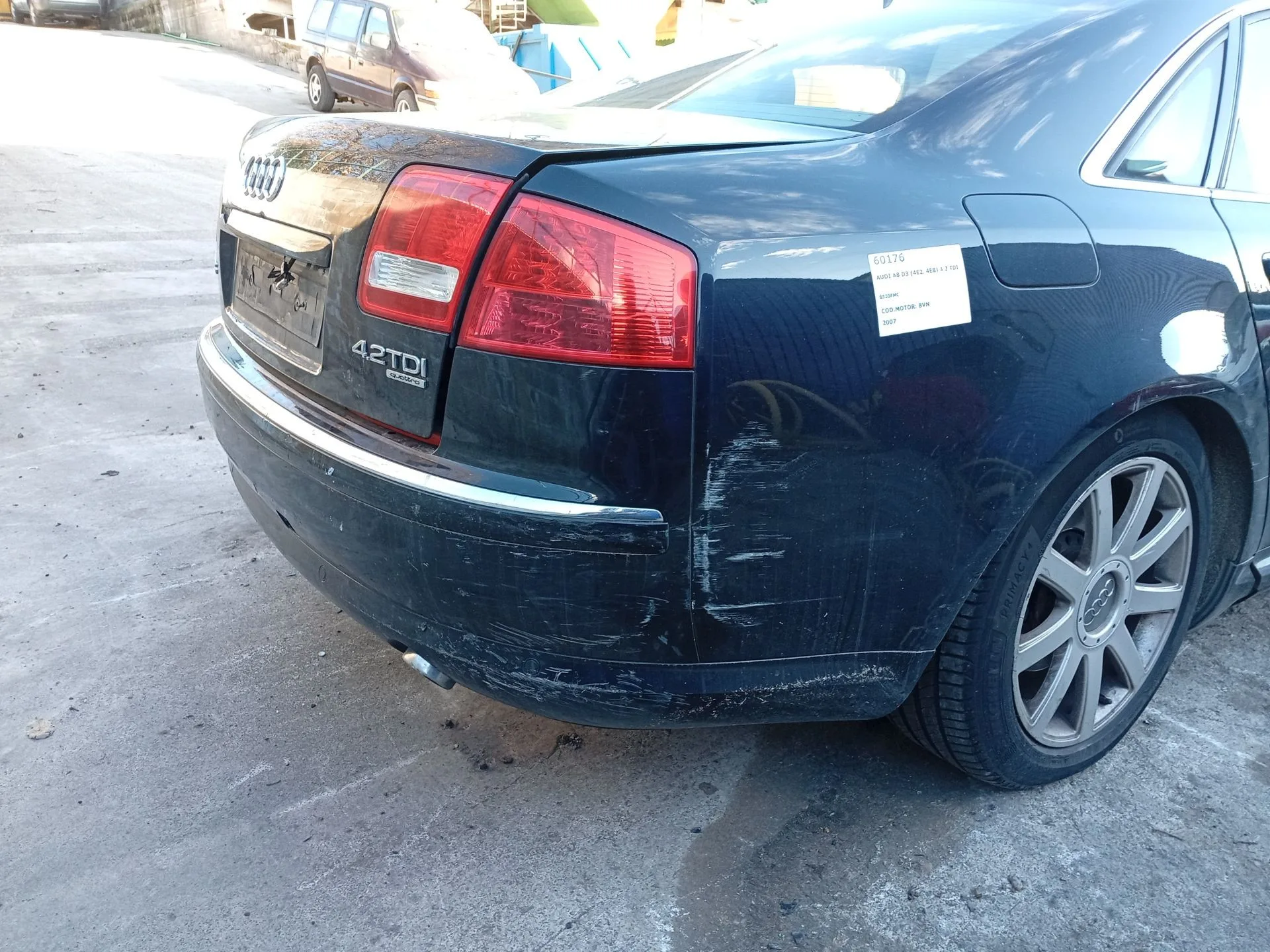 Paragolpes Trasero para Audi A8 D3 (4E2, 4E8)