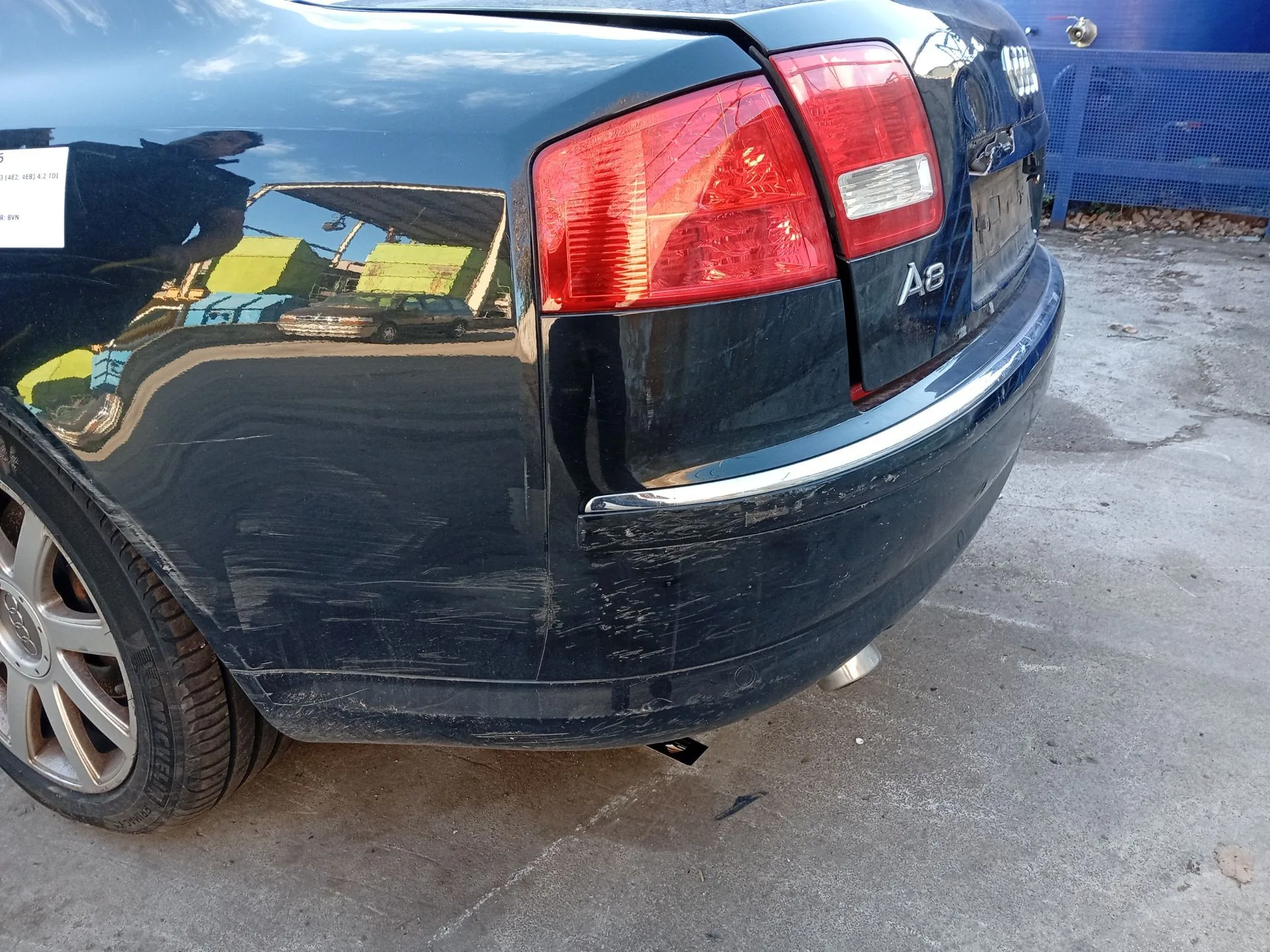 Paragolpes Trasero para Audi A8 D3 (4E2, 4E8)