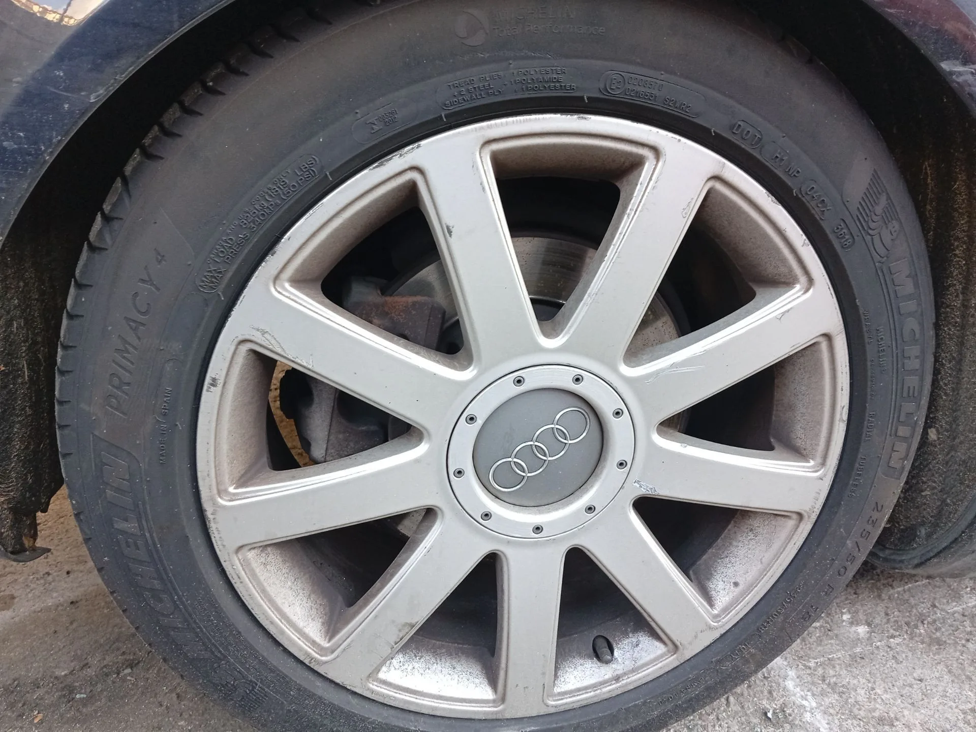 Pinza Freno Trasera Derecha para Audi A8 D3 (4E2, 4E8)