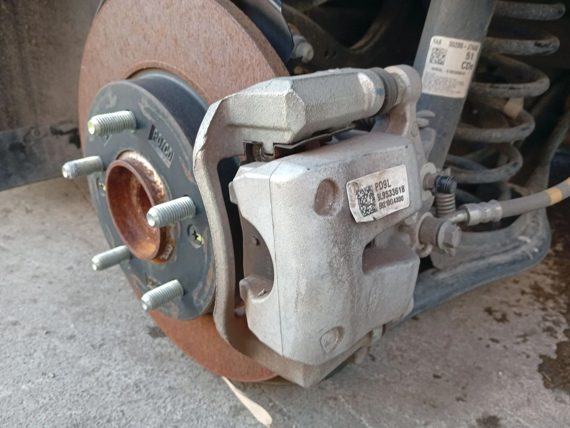 Pinza Freno Trasera Izquierda para Kia Ceed