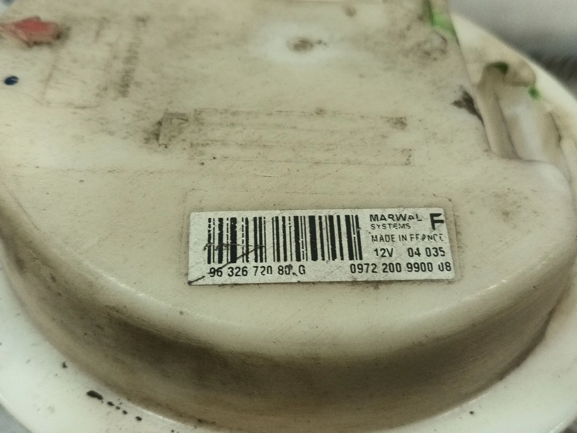 Aforador para Peugeot 307 Cc (3B)