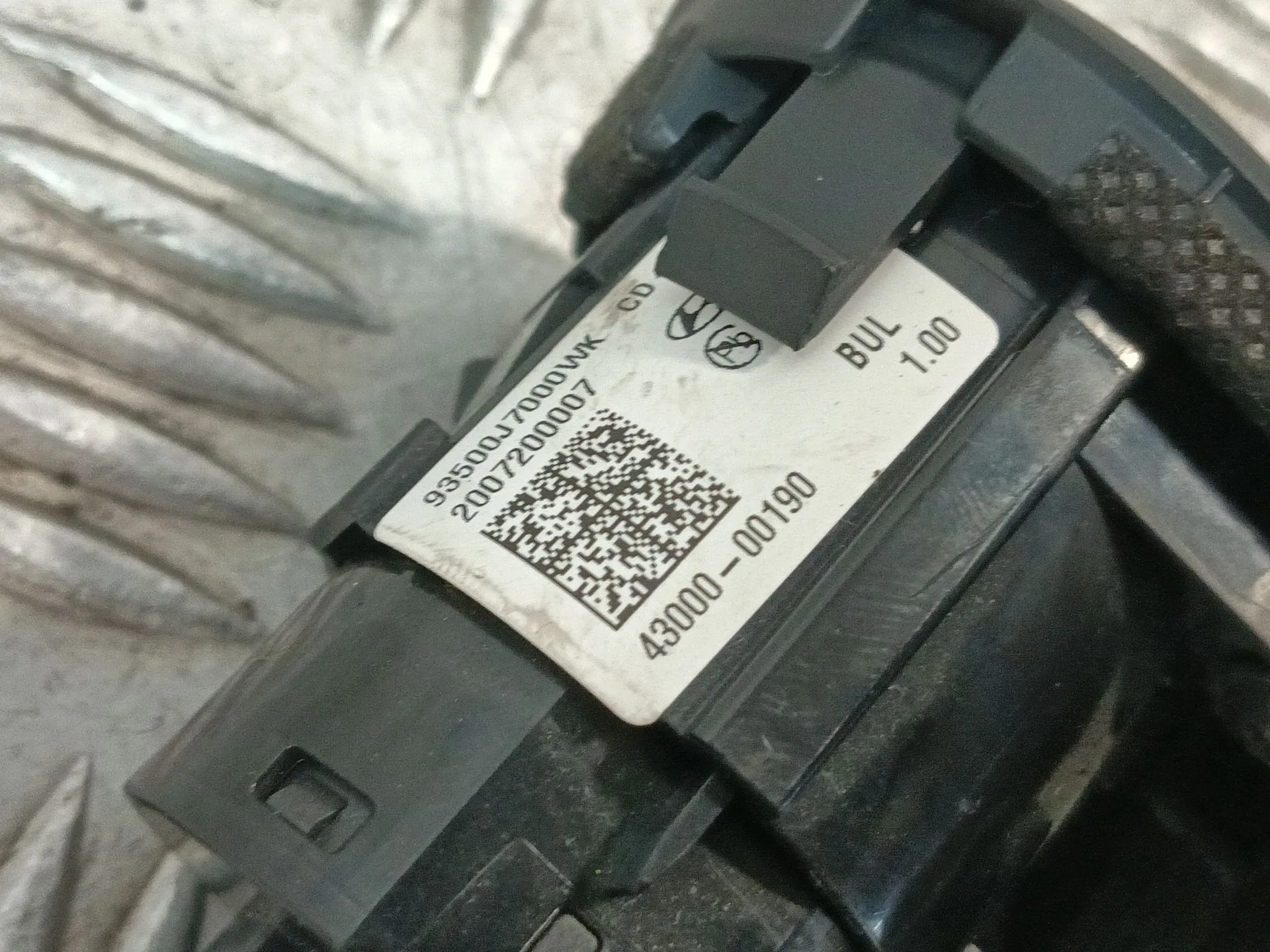 Conmutador De Arranque para Kia Xceed (Cd)