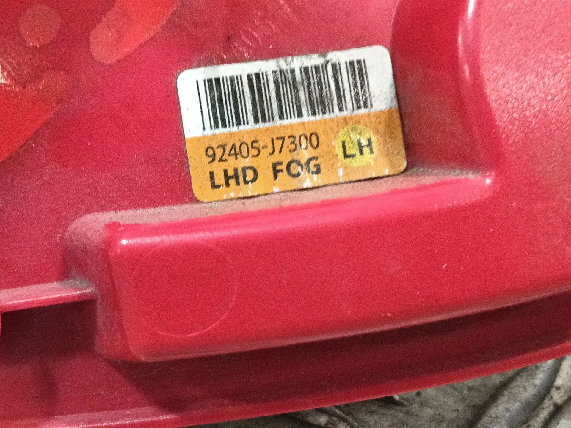 Piloto Antiniebla Trasero Izquierdo para Kia Xceed (Cd)