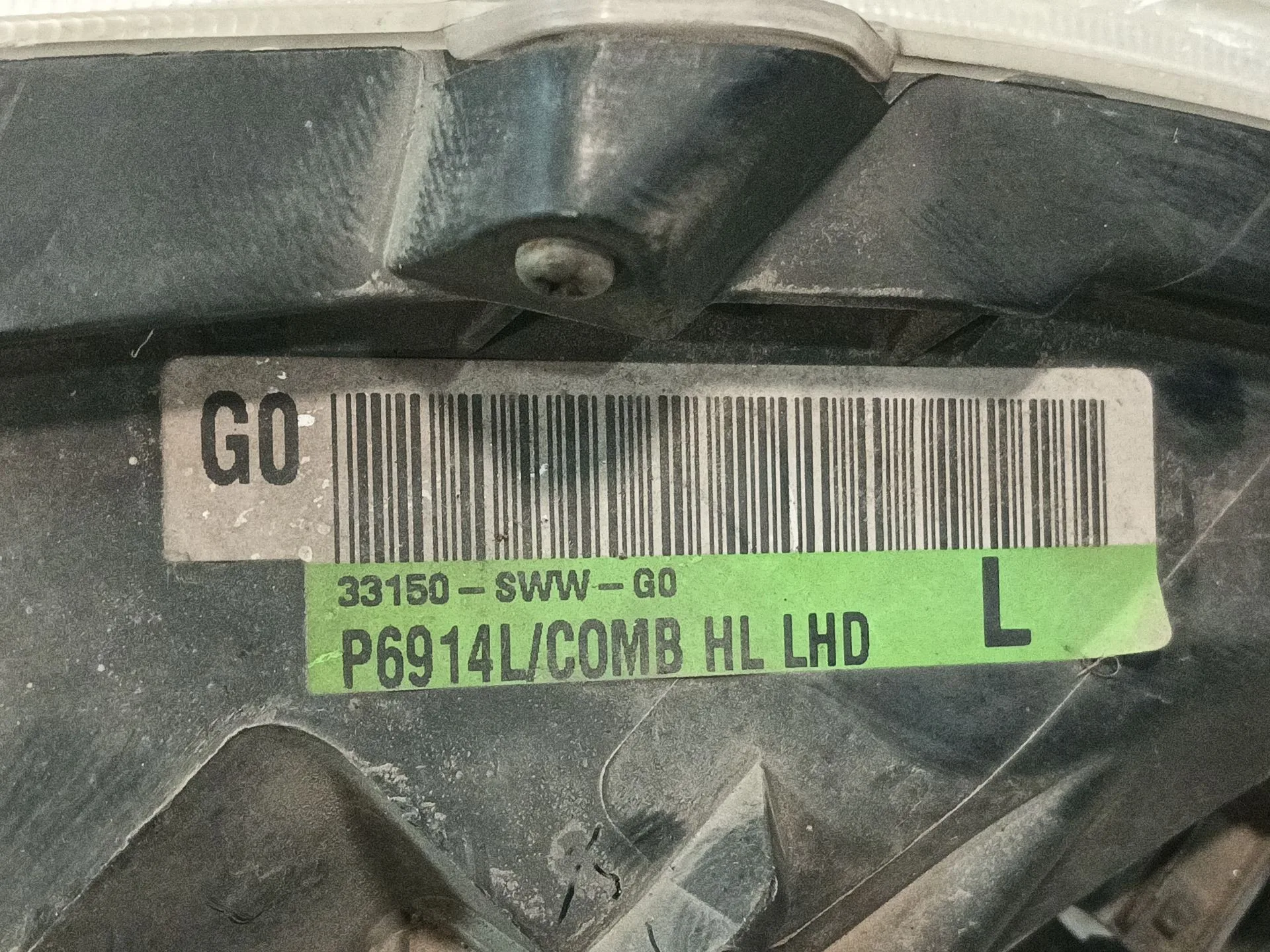 Faro Izquierdo para Honda Cr-V Iii (Re_)