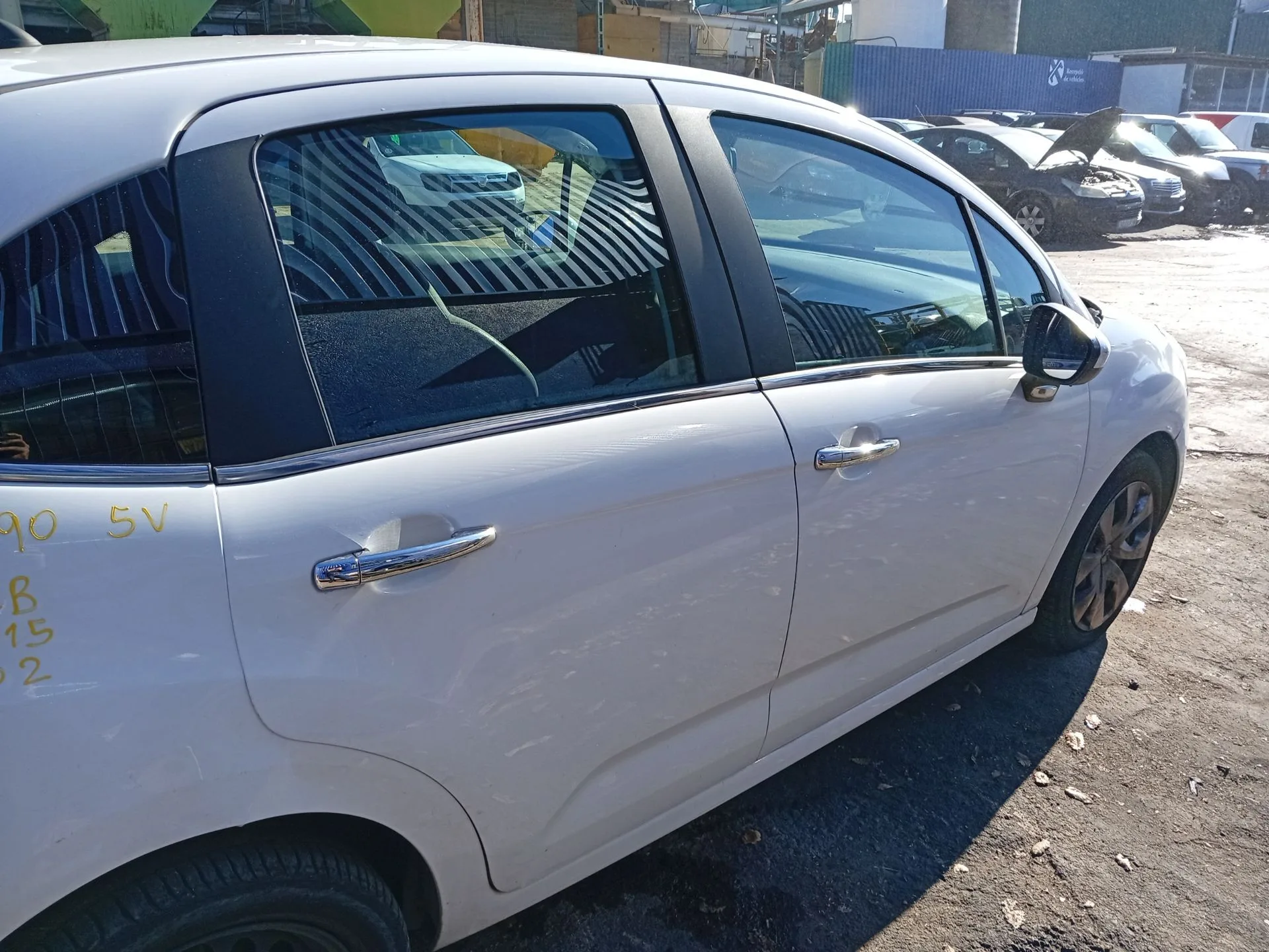 Puerta Trasera Derecha para Citroën C3 Ii (Sc_)