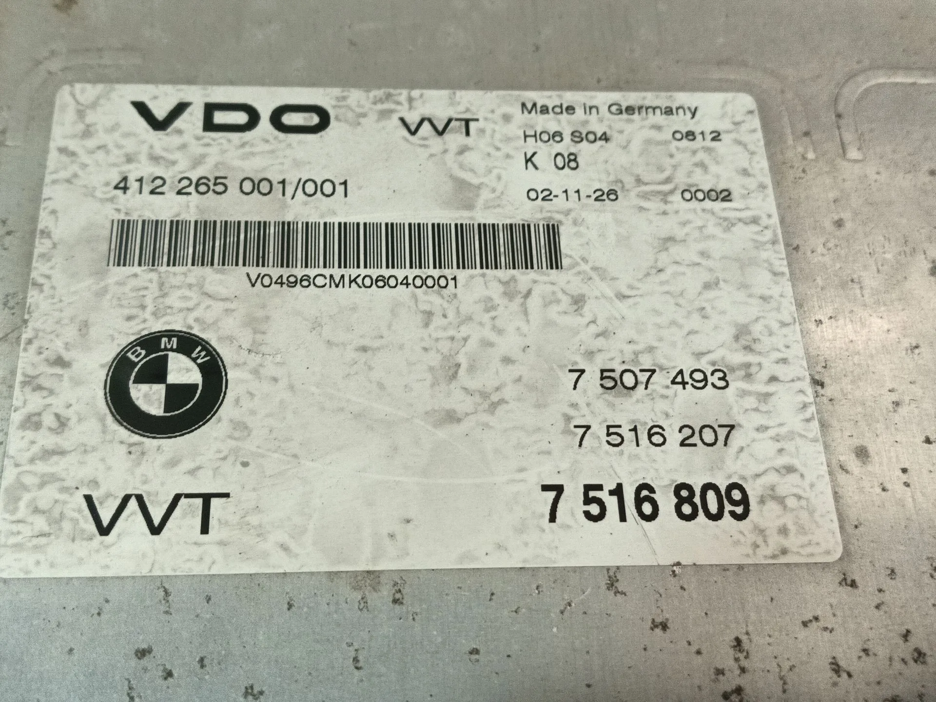 Centralita Motor Uce para Bmw Serie 3 Compact (E46)
