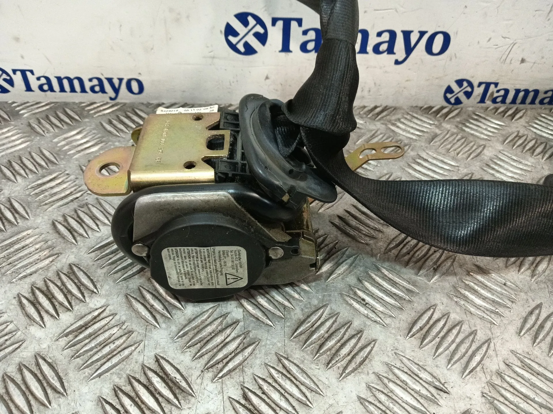 Cinturon Seguridad Delantero Izquierdo para Seat Ibiza Iii (6L1)