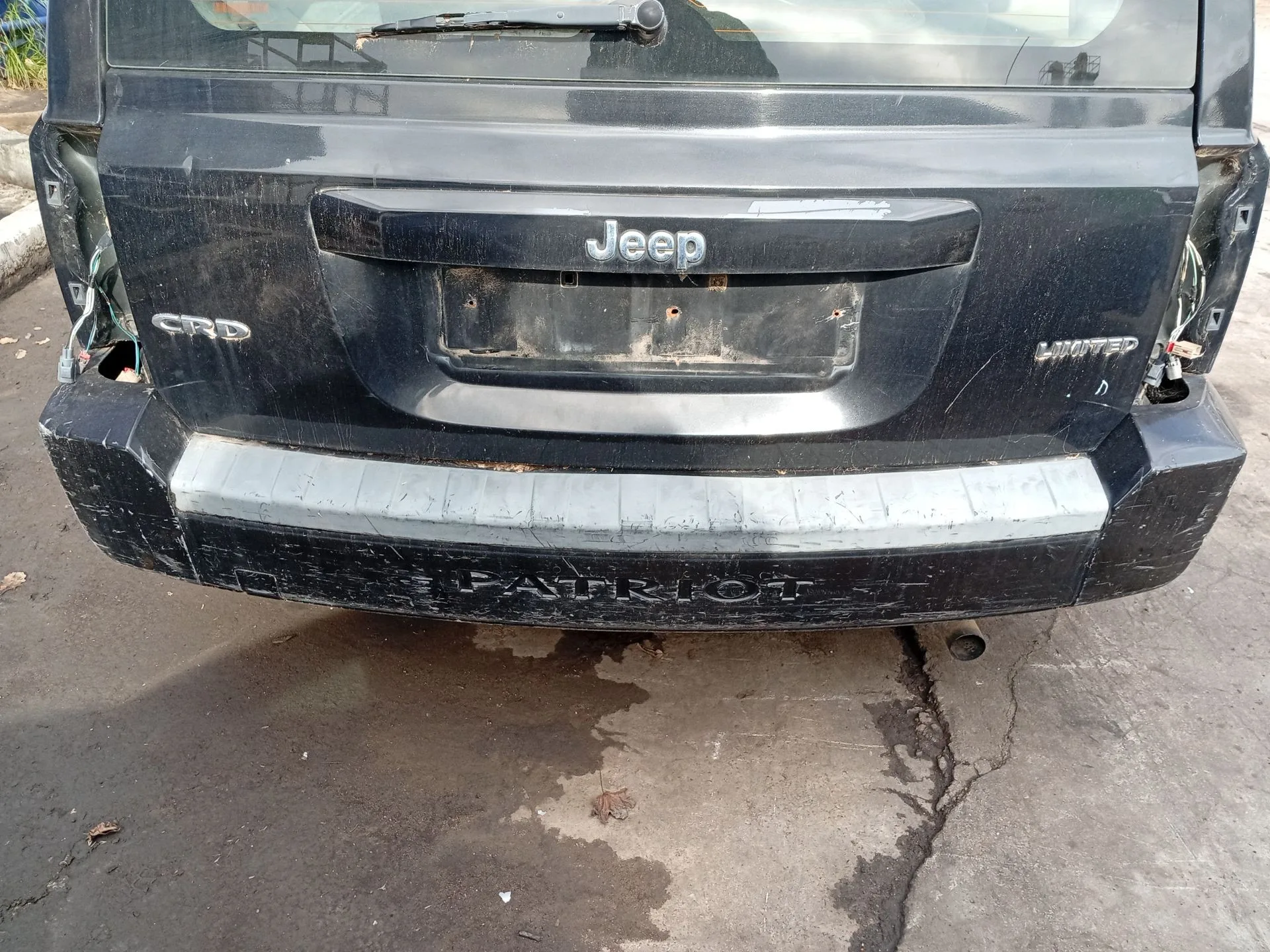 Refuerzo Paragolpes Trasero para Jeep Patriot