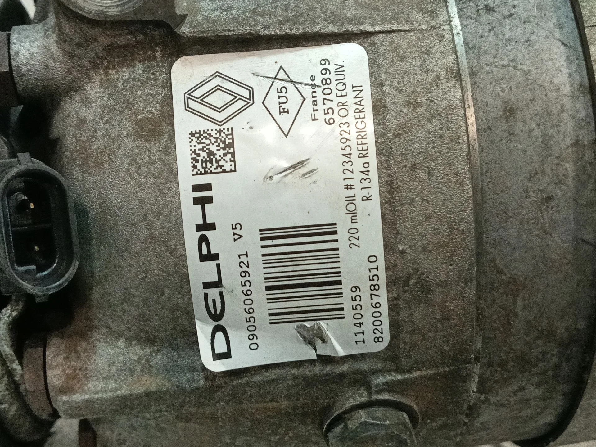 Compresor Aire Acondicionado para Renault Master Ii Furgoneta (Fd)