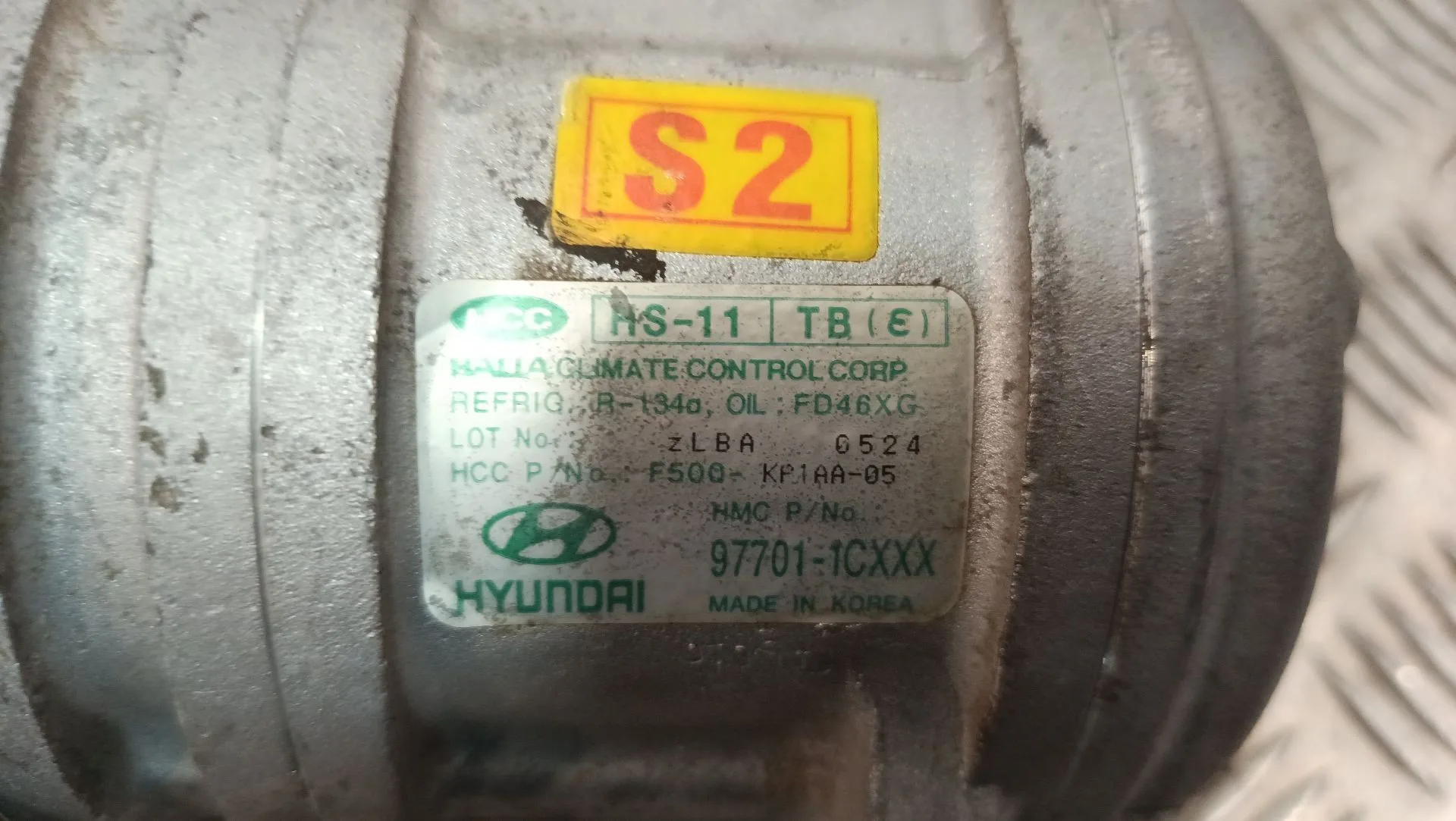 Compresor Aire Acondicionado para Hyundai Getz (Tb)