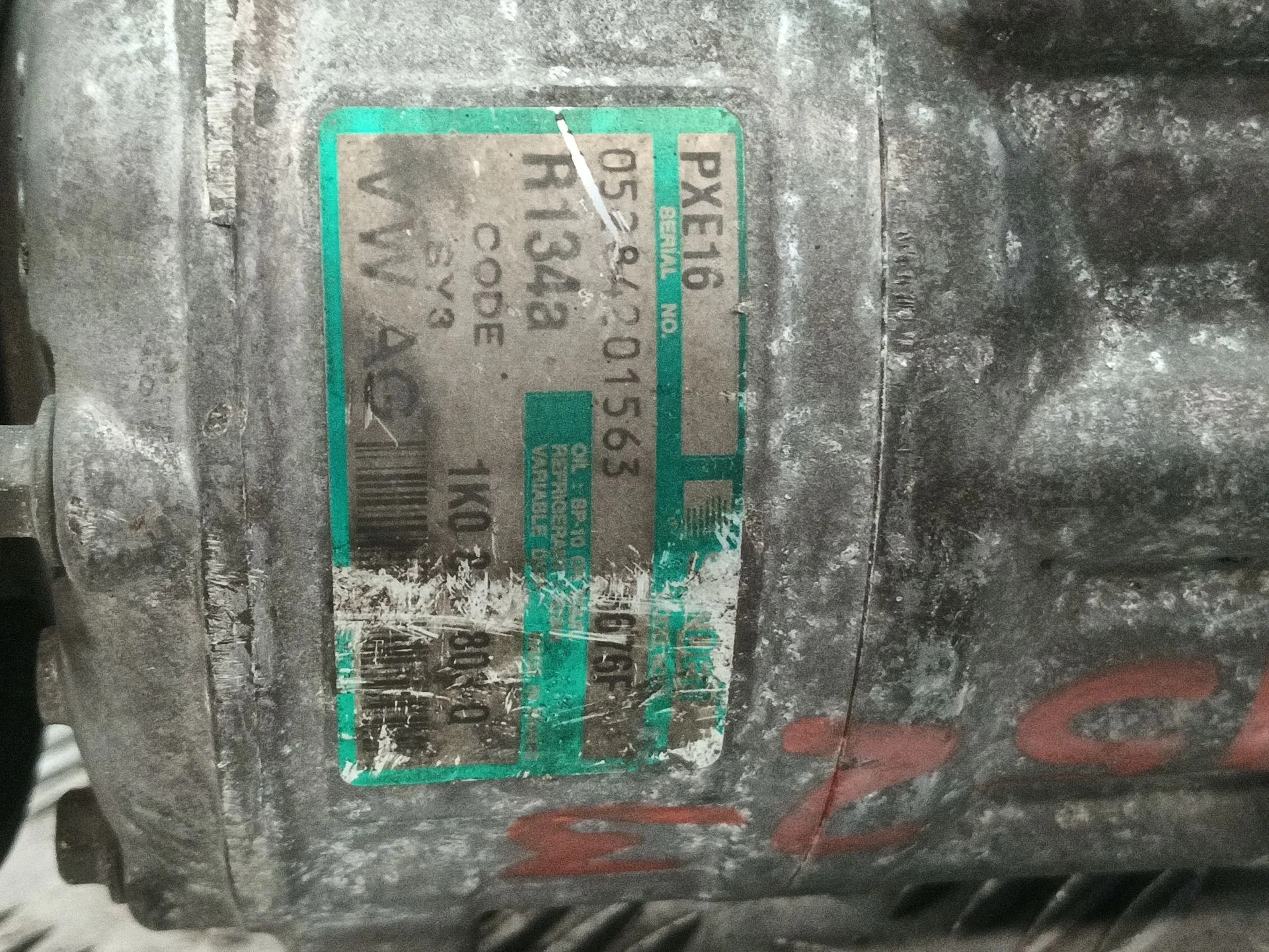 Compresor Aire Acondicionado para Volkswagen Golf V (1K1)