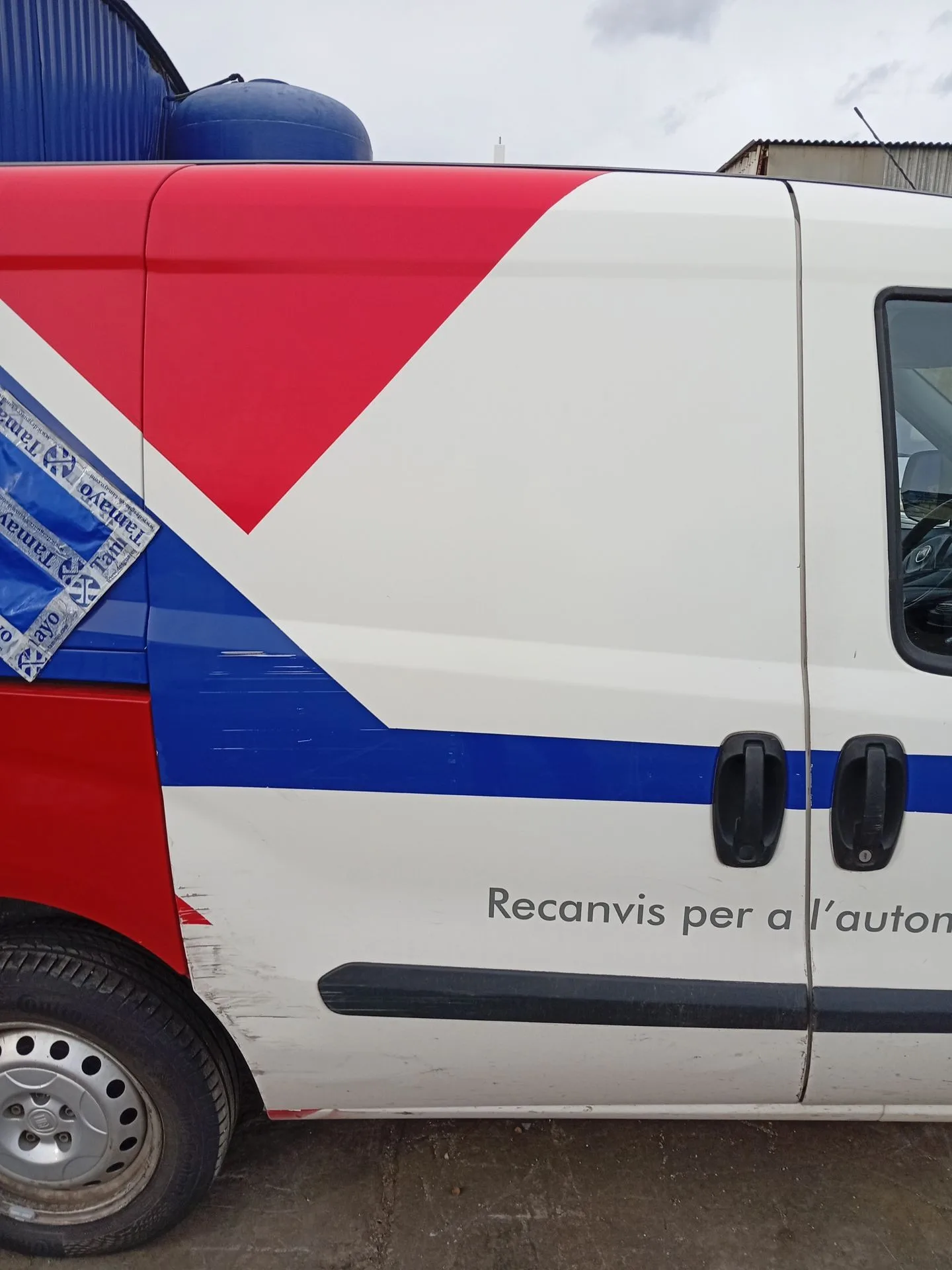 Puerta Lateral Corredera Derecha para Fiat Doblo Cargo (263_)